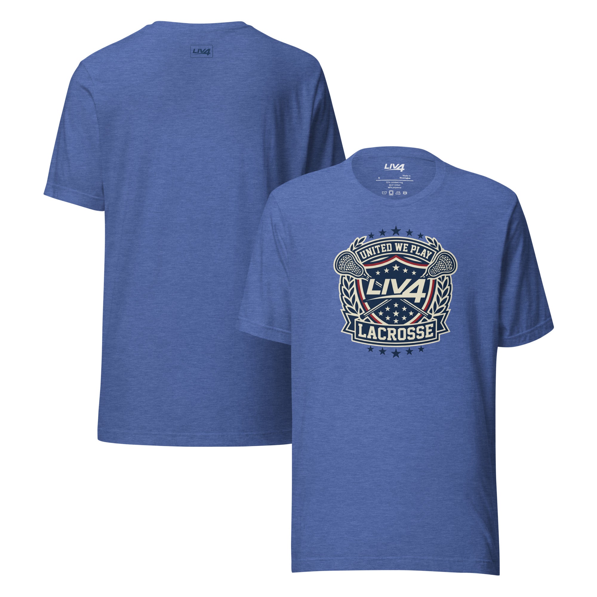 LIV 4 United We Play Lacrosse Unisex T-Shirt
