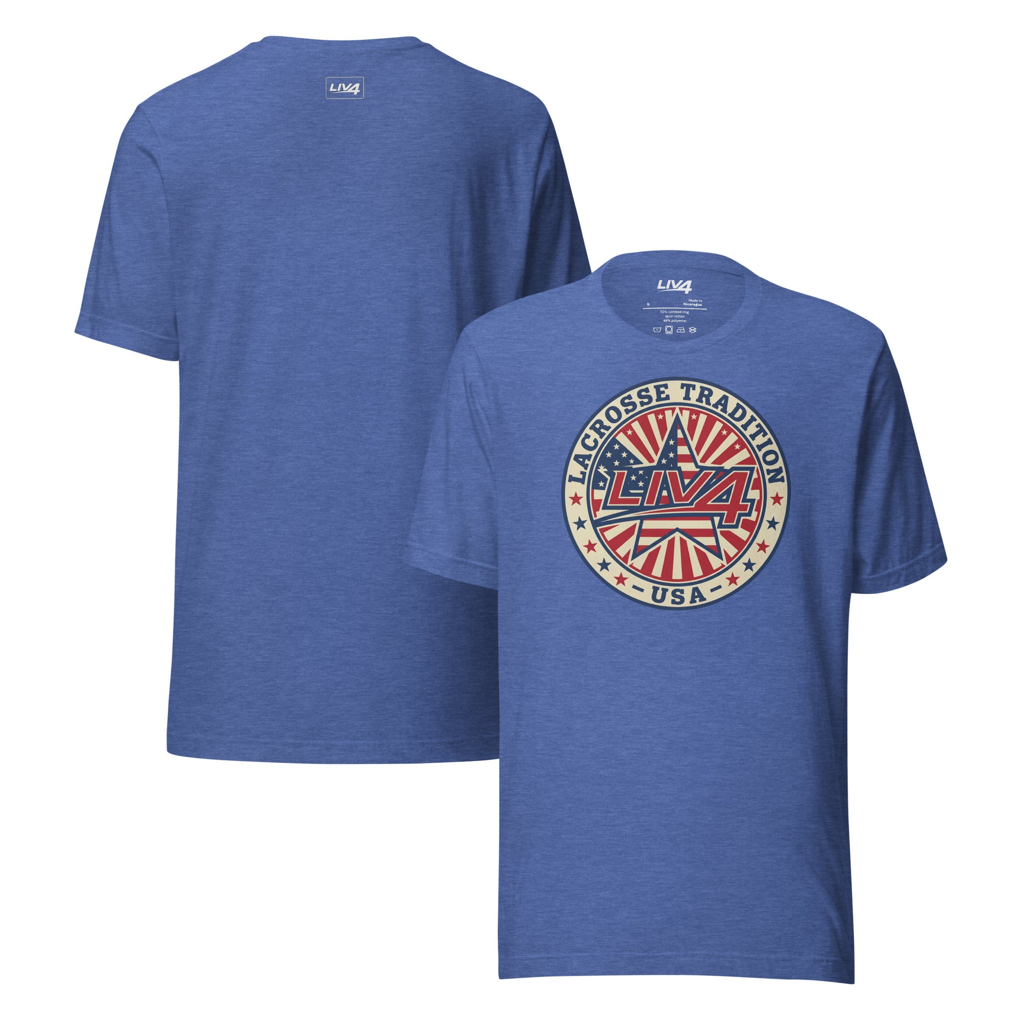 LIV 4 Lacrosse Tradition USA Unisex T-Shirt