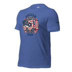 LIV 4 Soccer with USA Flag Unisex T-Shirt