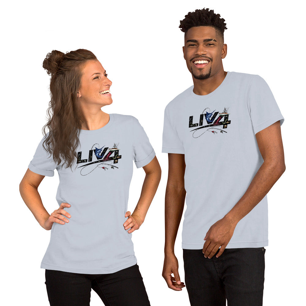 LIV 4 Deep Sea Fishing Unisex T-Shirt