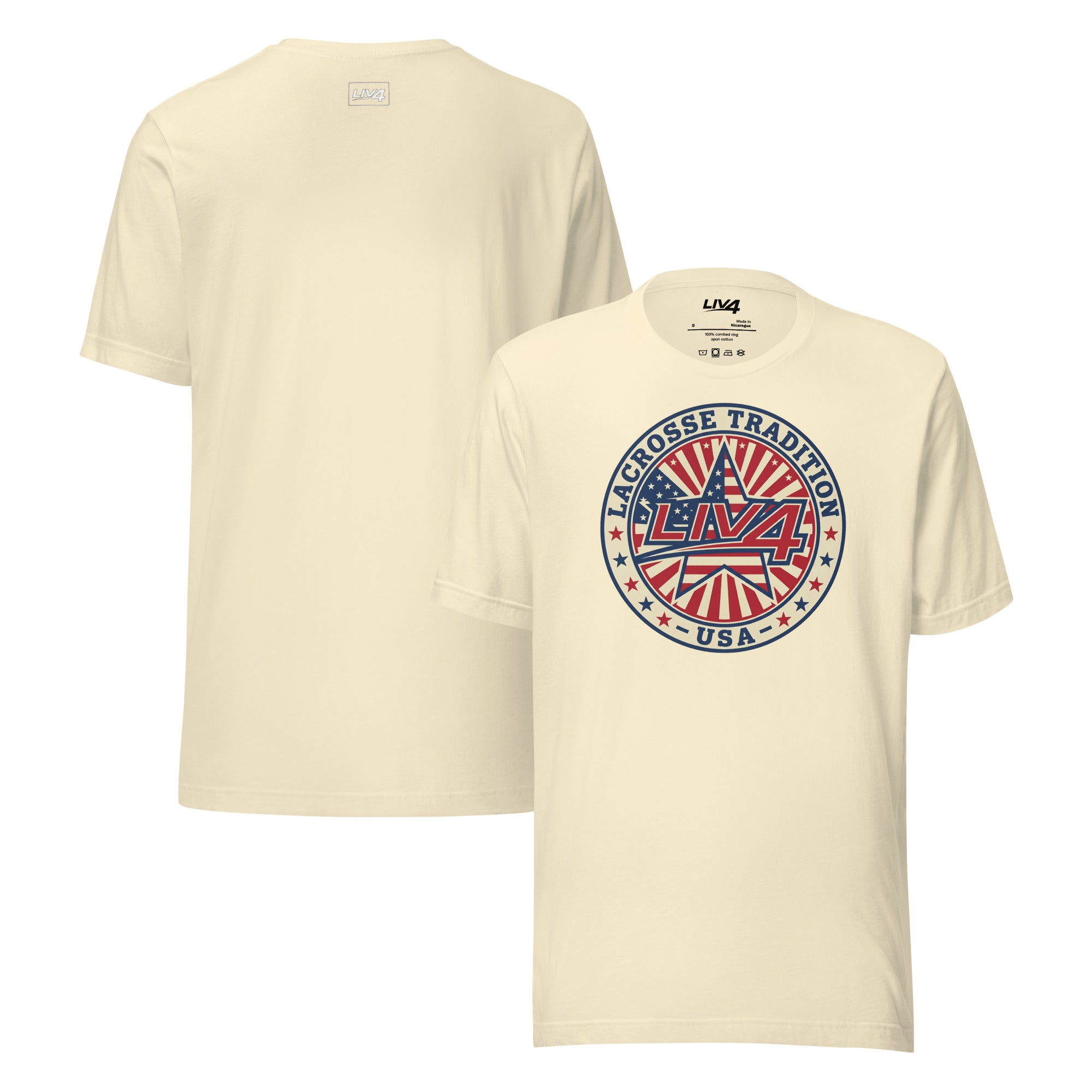 LIV 4 Lacrosse Tradition USA Unisex T-Shirt