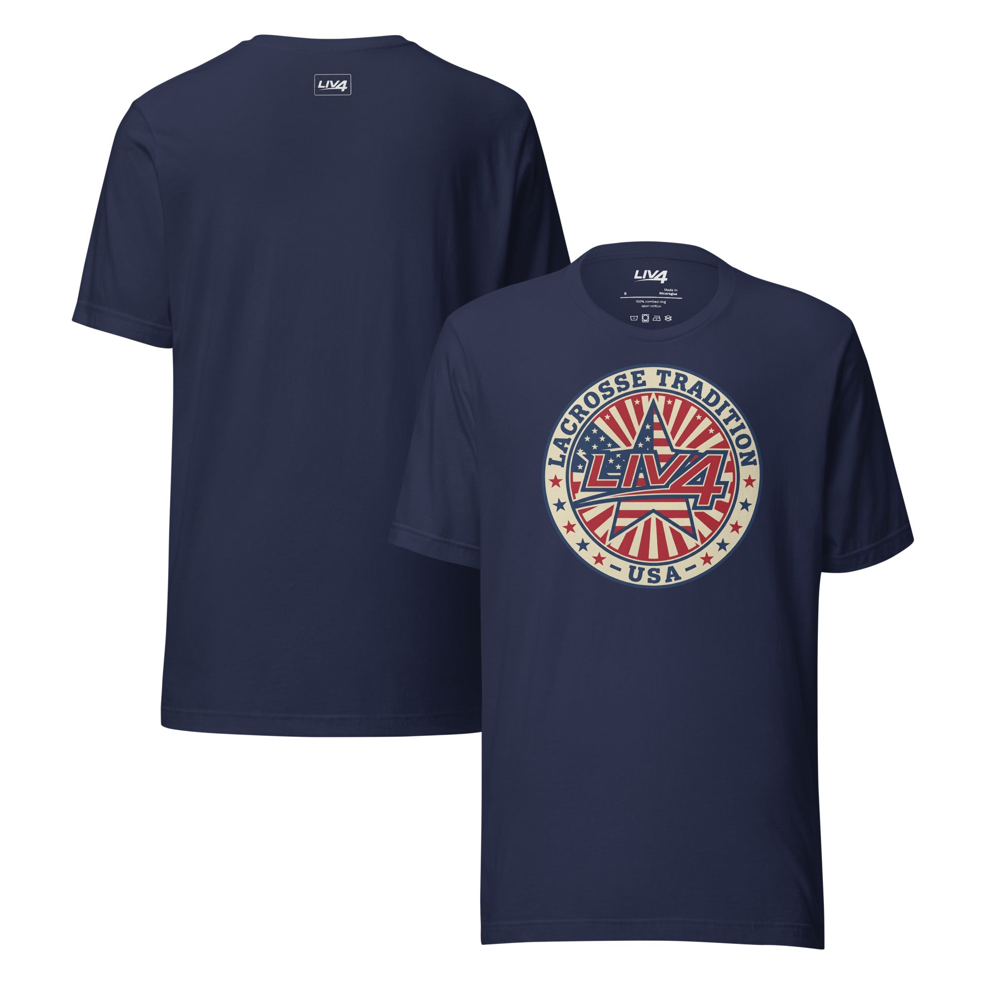 LIV 4 Lacrosse Tradition USA Unisex T-Shirt