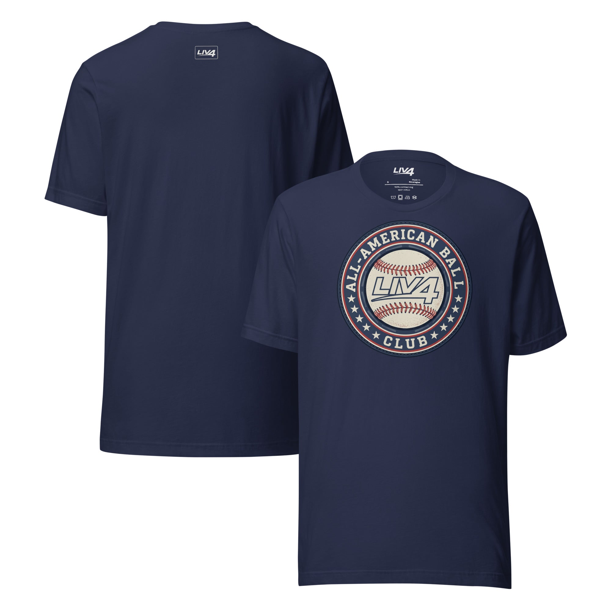 LIV 4 All American Ball Club Baseball Unisex T-Shirt