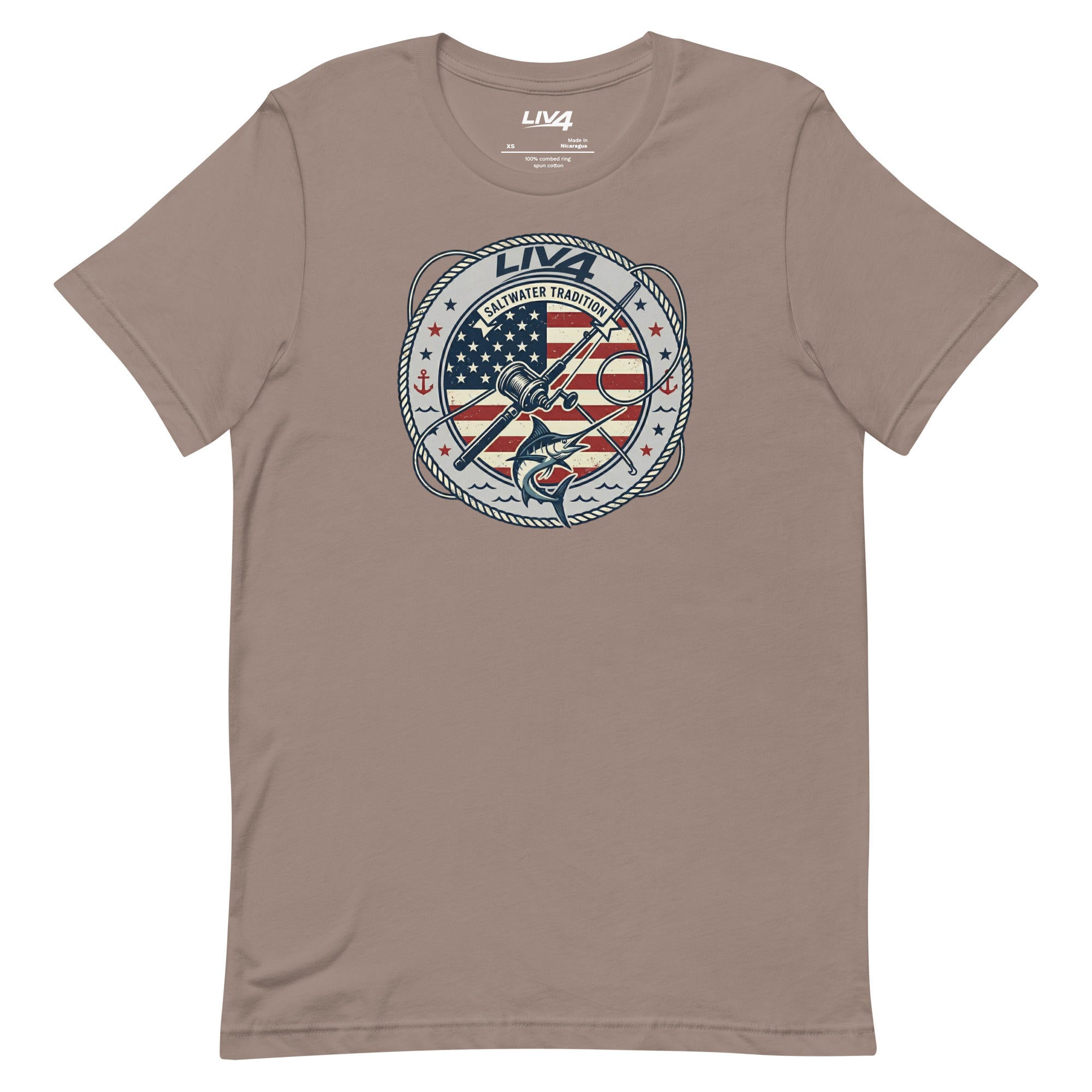 LIV 4 Saltwater Tradition Fishing Unisex T-Shirt