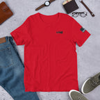 LIV 4 First Responder - Blue Line USA Flag Theme Unisex Soft Lightweight T-Shirt