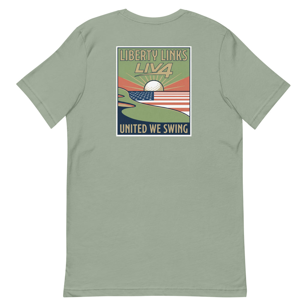 LIV 4 Liberty Links United We Swing Unisex T-Shirt
