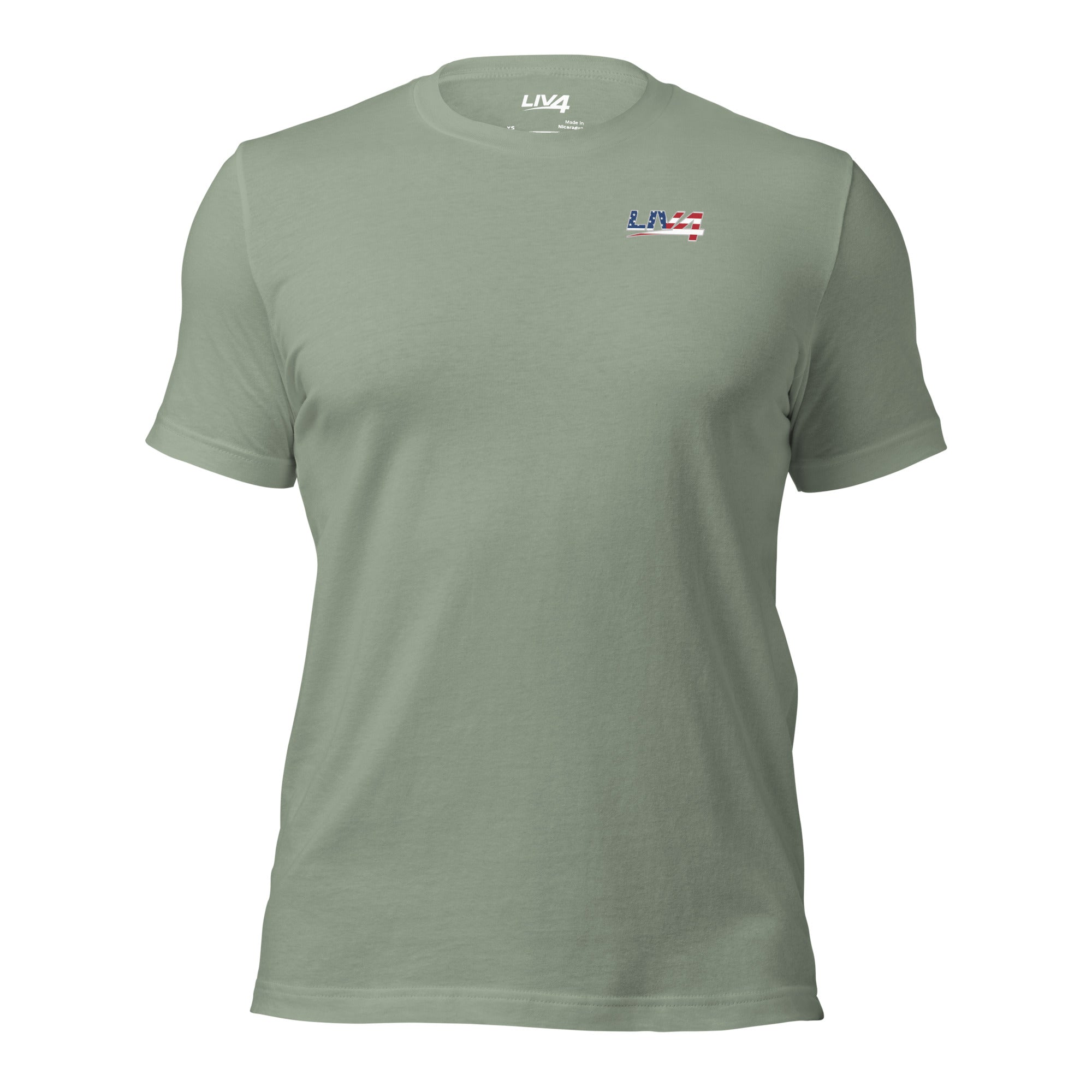 LIV 4 Stars Stripes and Tight Lines Fishing Unisex T-Shirt