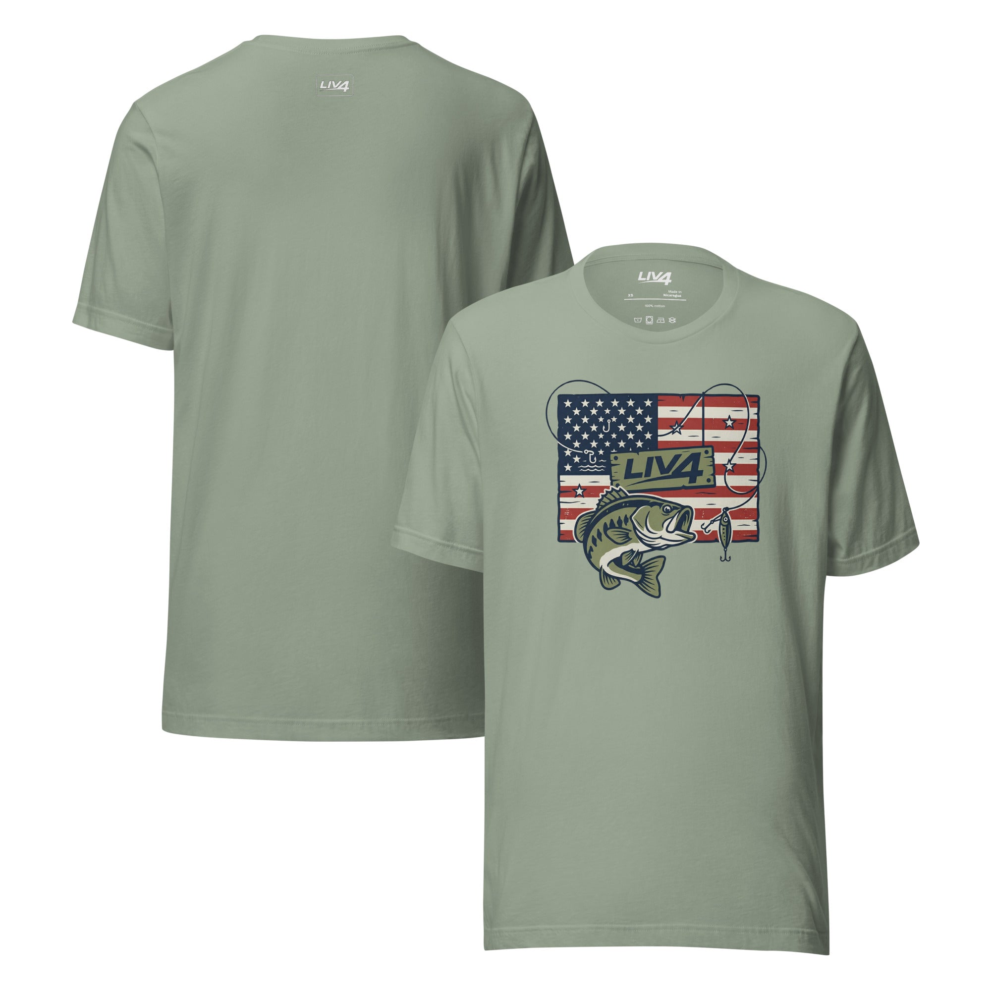 LIV 4 Bass Fishing Unisex T-Shirt