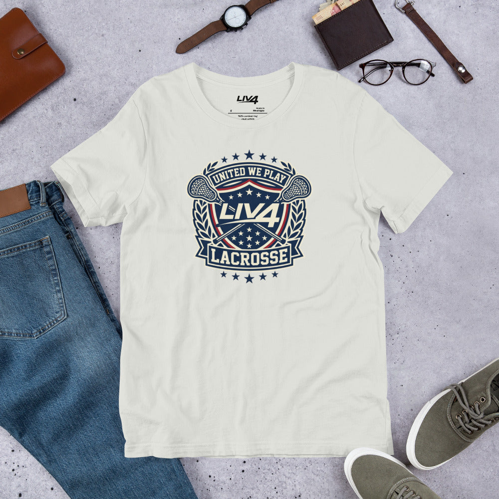 LIV 4 United We Play Lacrosse Unisex T-Shirt