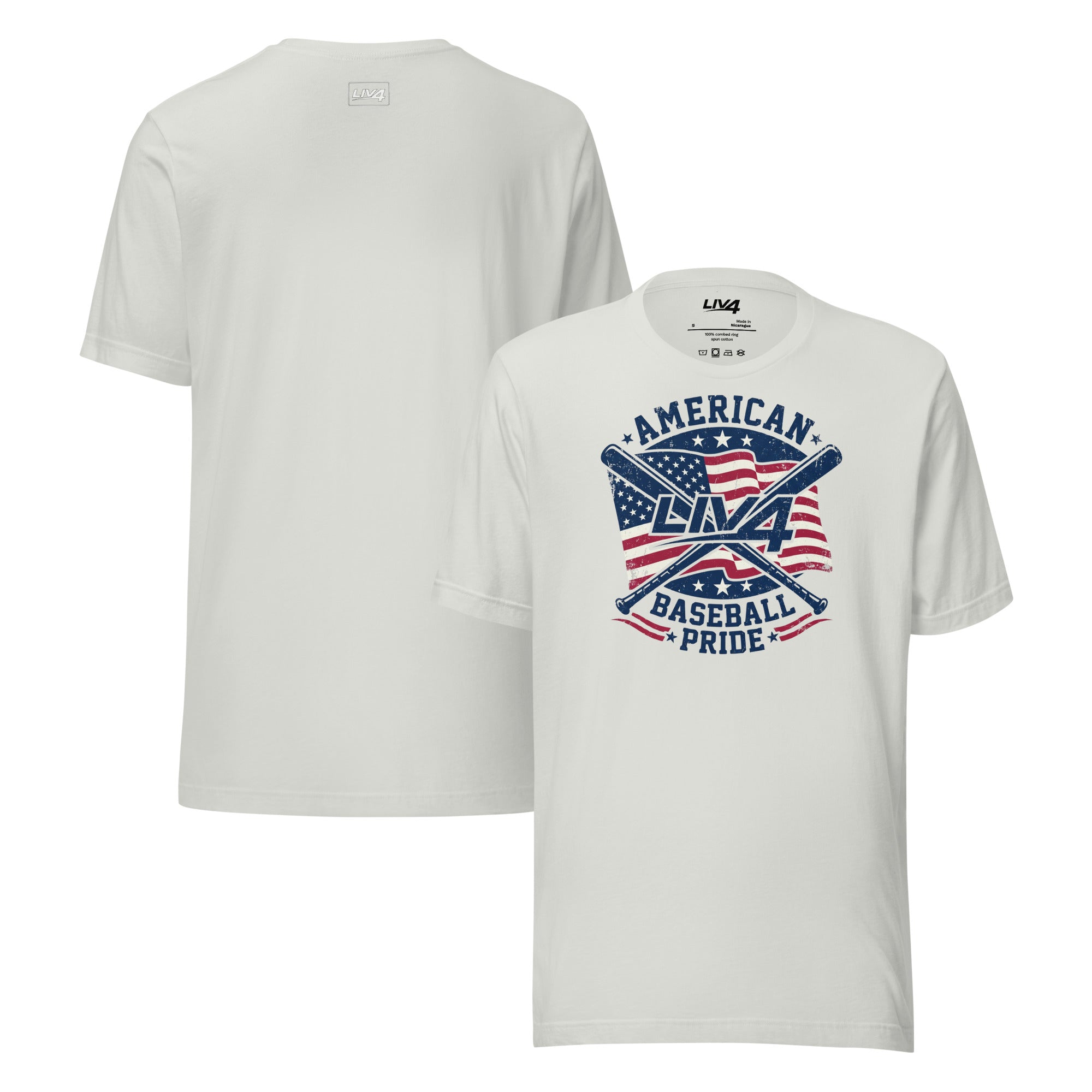 LIV 4 American Baseball Pride Unisex T-Shirt