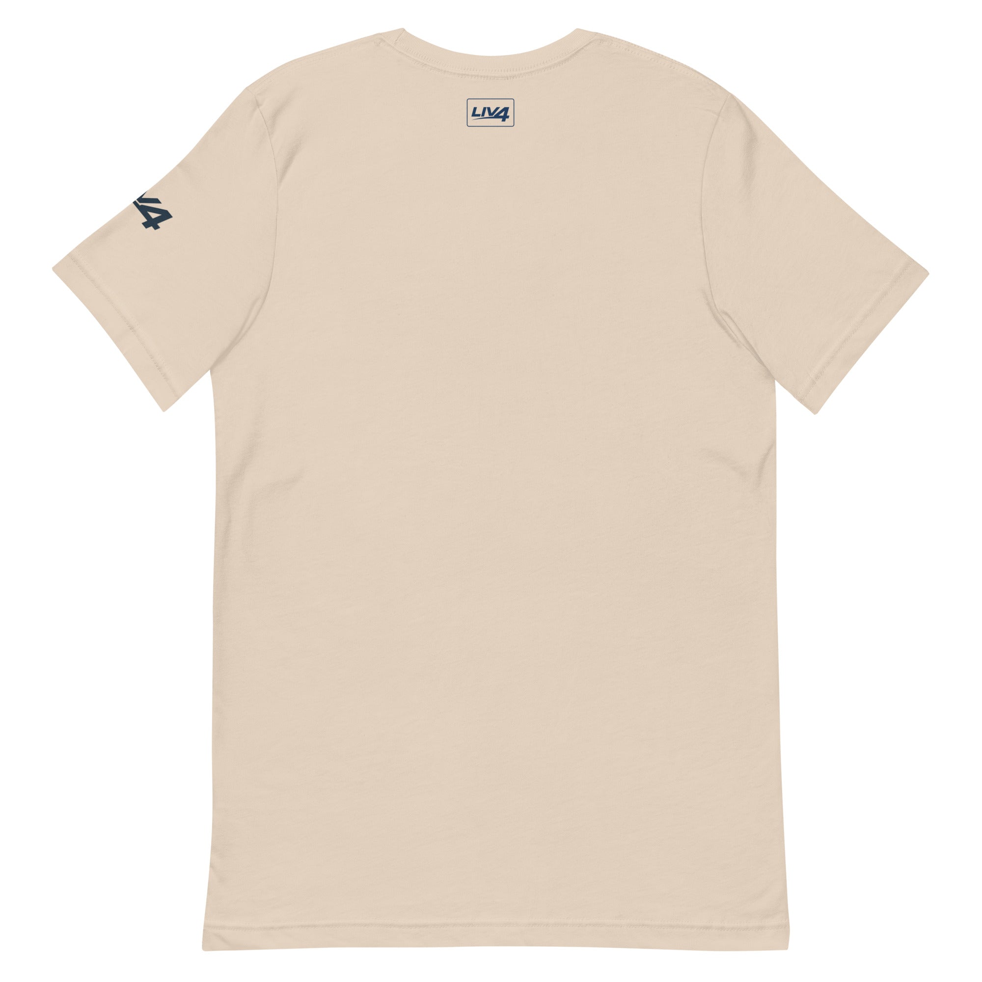 LIV 4 Soccer with USA Flag Unisex T-Shirt