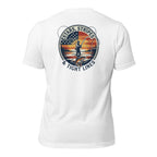LIV 4 Stars Stripes and Tight Lines Fishing Unisex T-Shirt