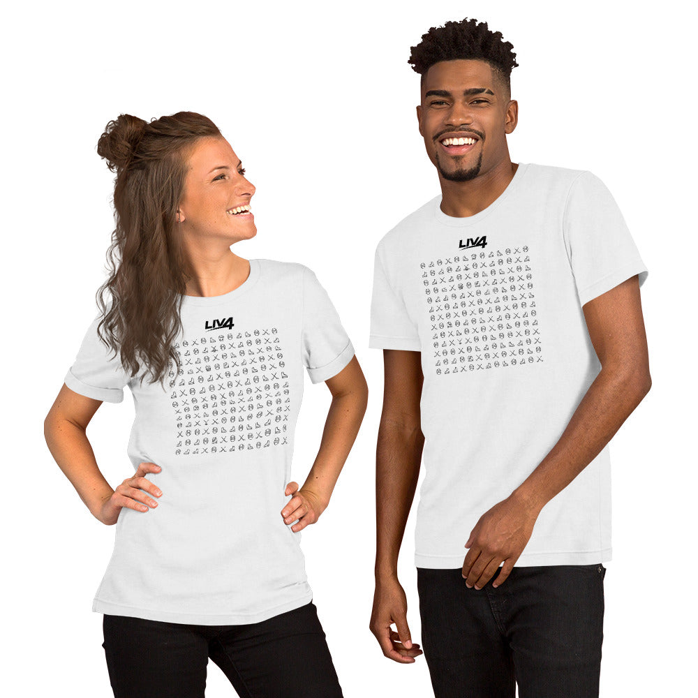 LIV 4 Hockey Grid Unisex T-Shirt