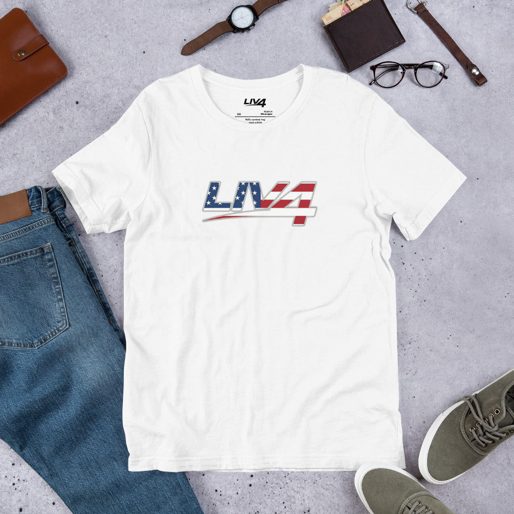 LIV 4 Patriotic Unisex T-Shirt