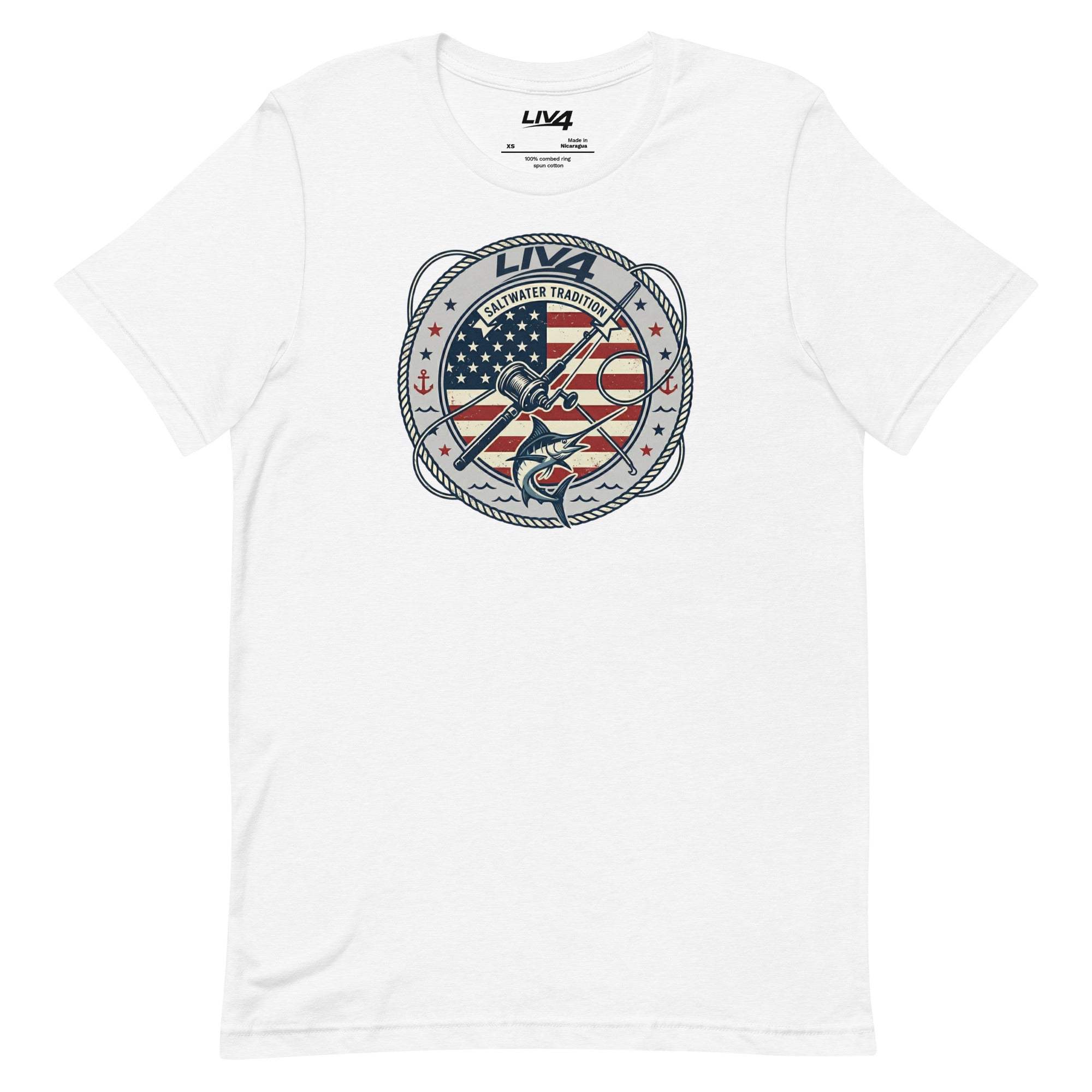 LIV 4 Saltwater Tradition Fishing Unisex T-Shirt
