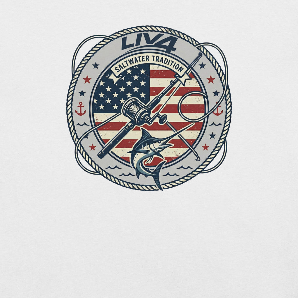 LIV 4 Saltwater Tradition Fishing Unisex T-Shirt