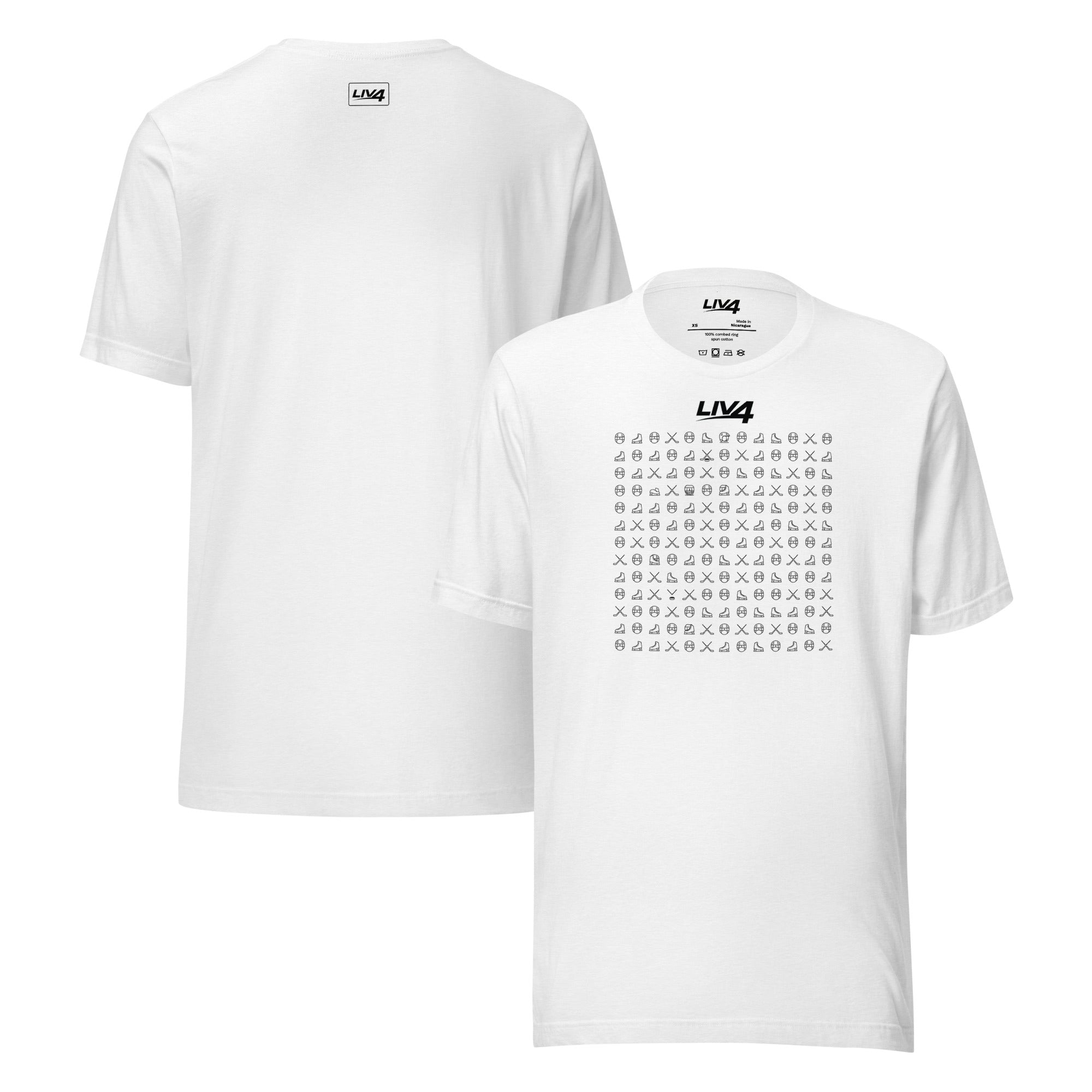 LIV 4 Hockey Grid Unisex T-Shirt