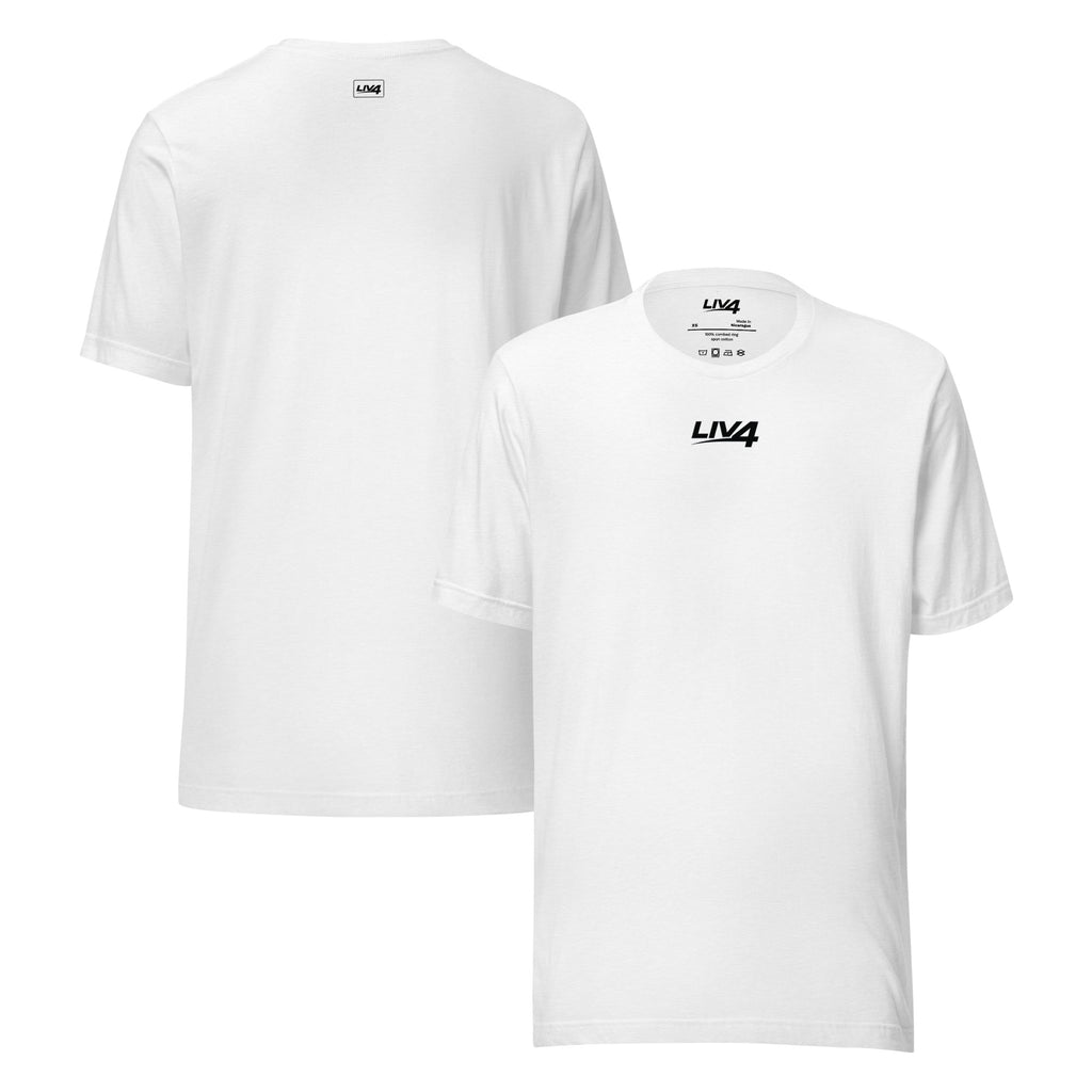 LIV 4 Unisex Soft Lightweight T-shirt | Black Logo