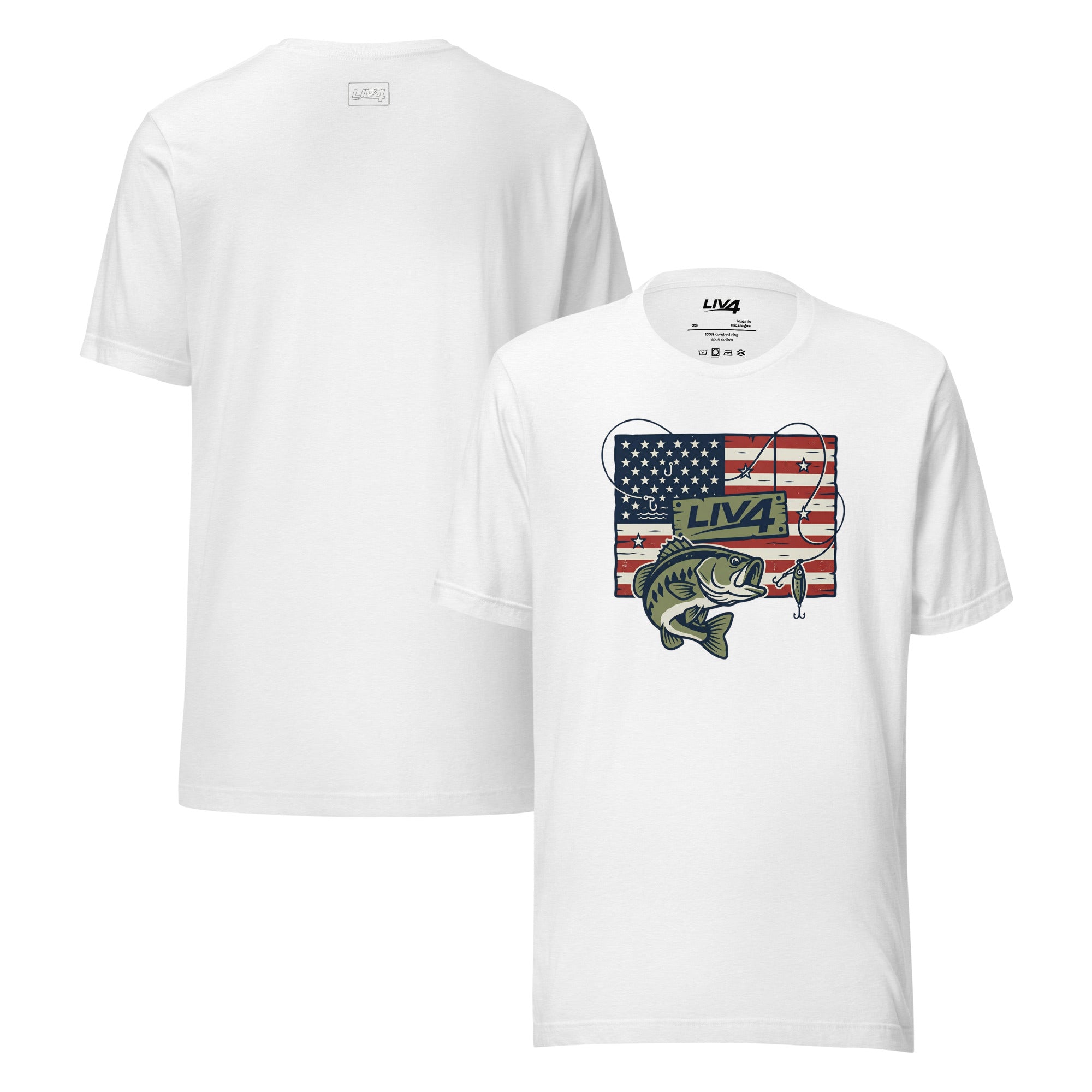 LIV 4 Bass Fishing Unisex T-Shirt