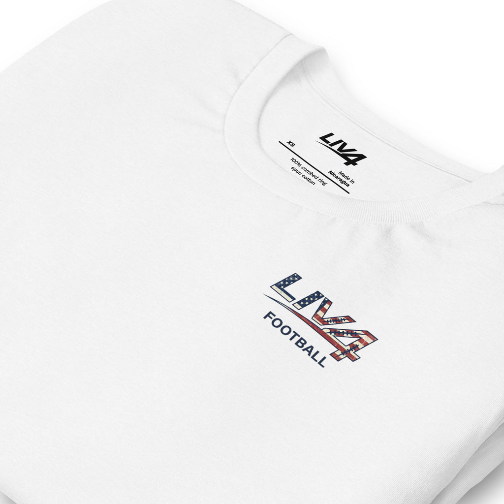LIV 4 Football Patriotic Unisex T-Shirt
