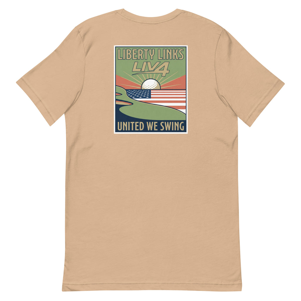 LIV 4 Liberty Links United We Swing Unisex T-Shirt
