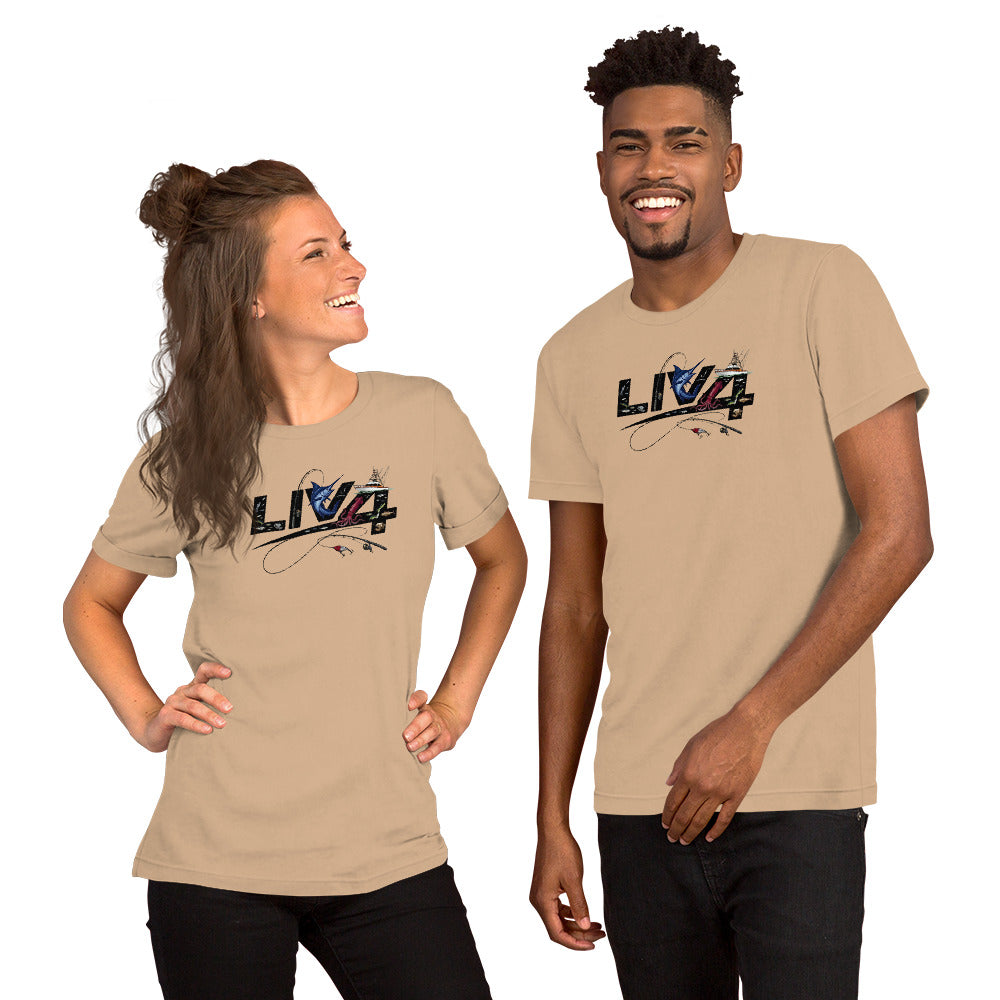 LIV 4 Deep Sea Fishing Unisex T-Shirt