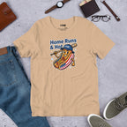 LIV 4 Home Runs & Hot Dogs Baseball Unisex T-Shirt