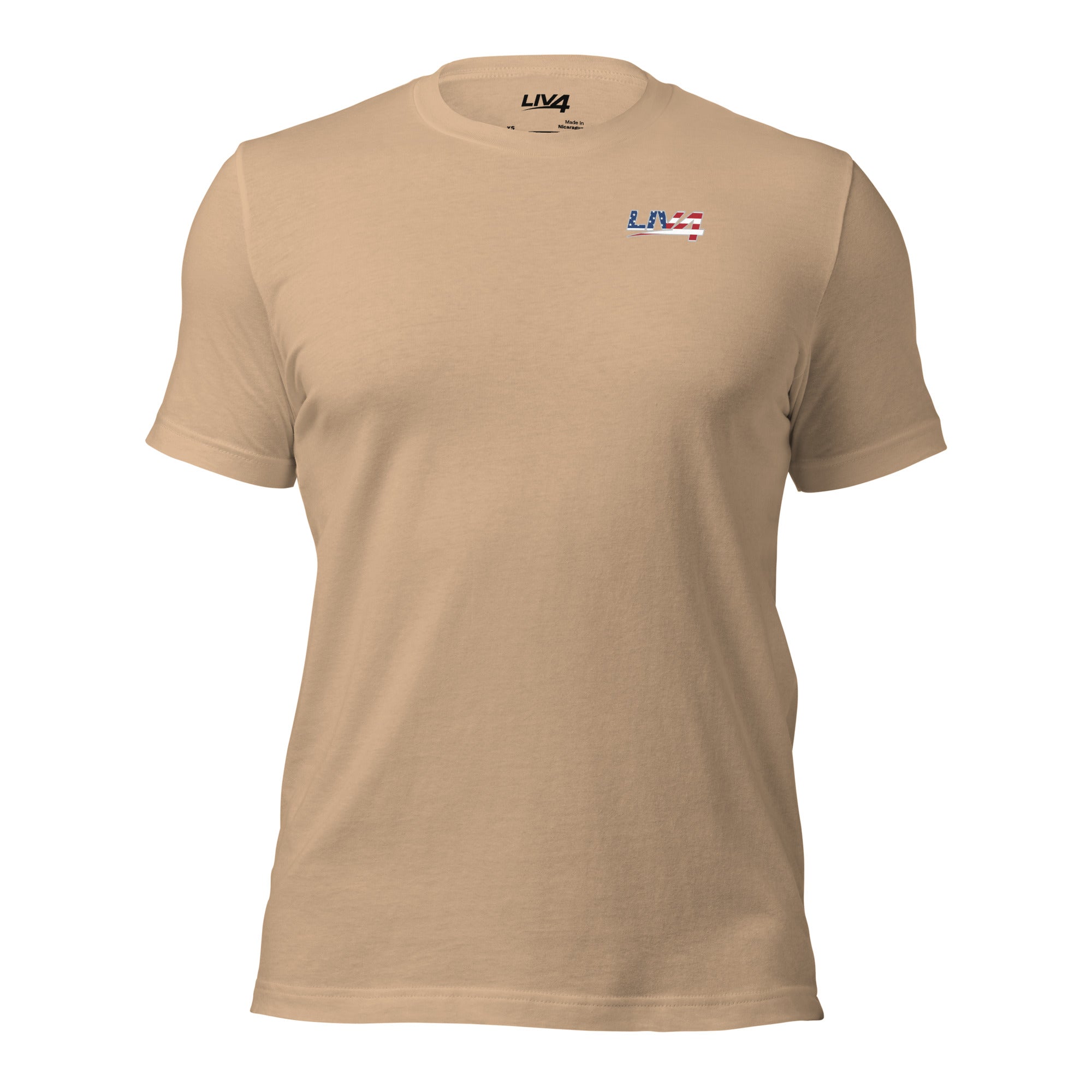 LIV 4 Stars Stripes and Tight Lines Fishing Unisex T-Shirt