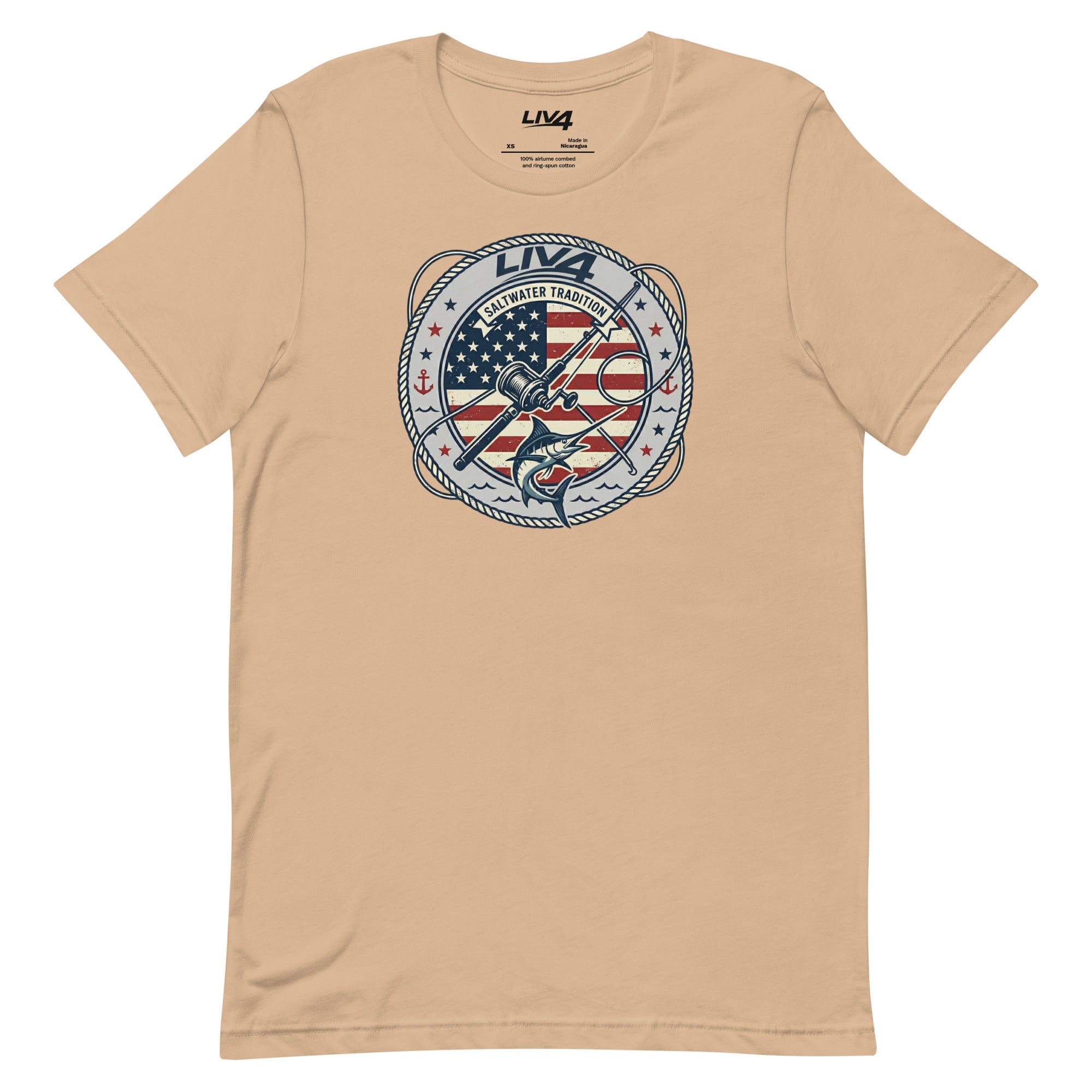 LIV 4 Saltwater Tradition Fishing Unisex T-Shirt