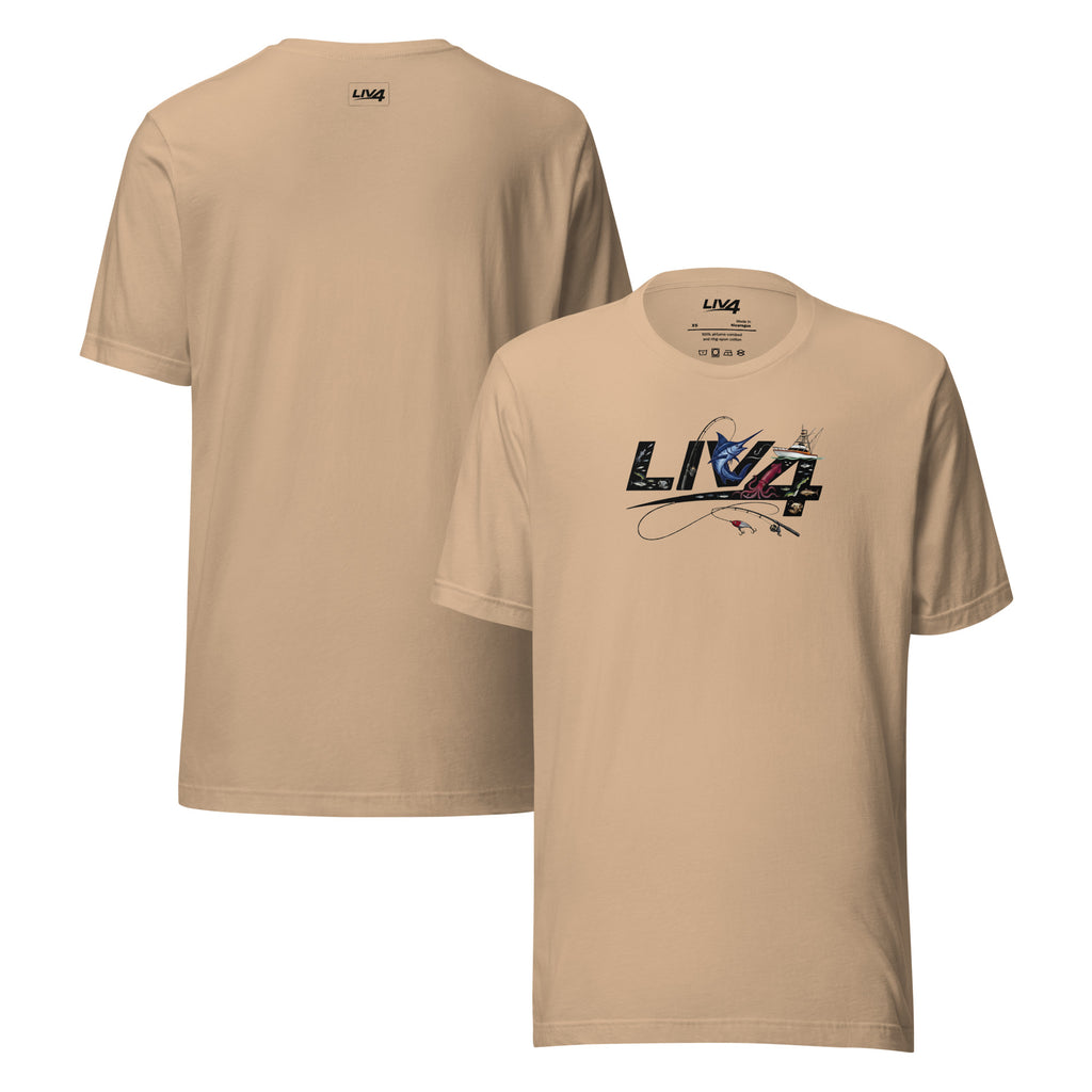 LIV 4 Deep Sea Fishing Unisex T-Shirt