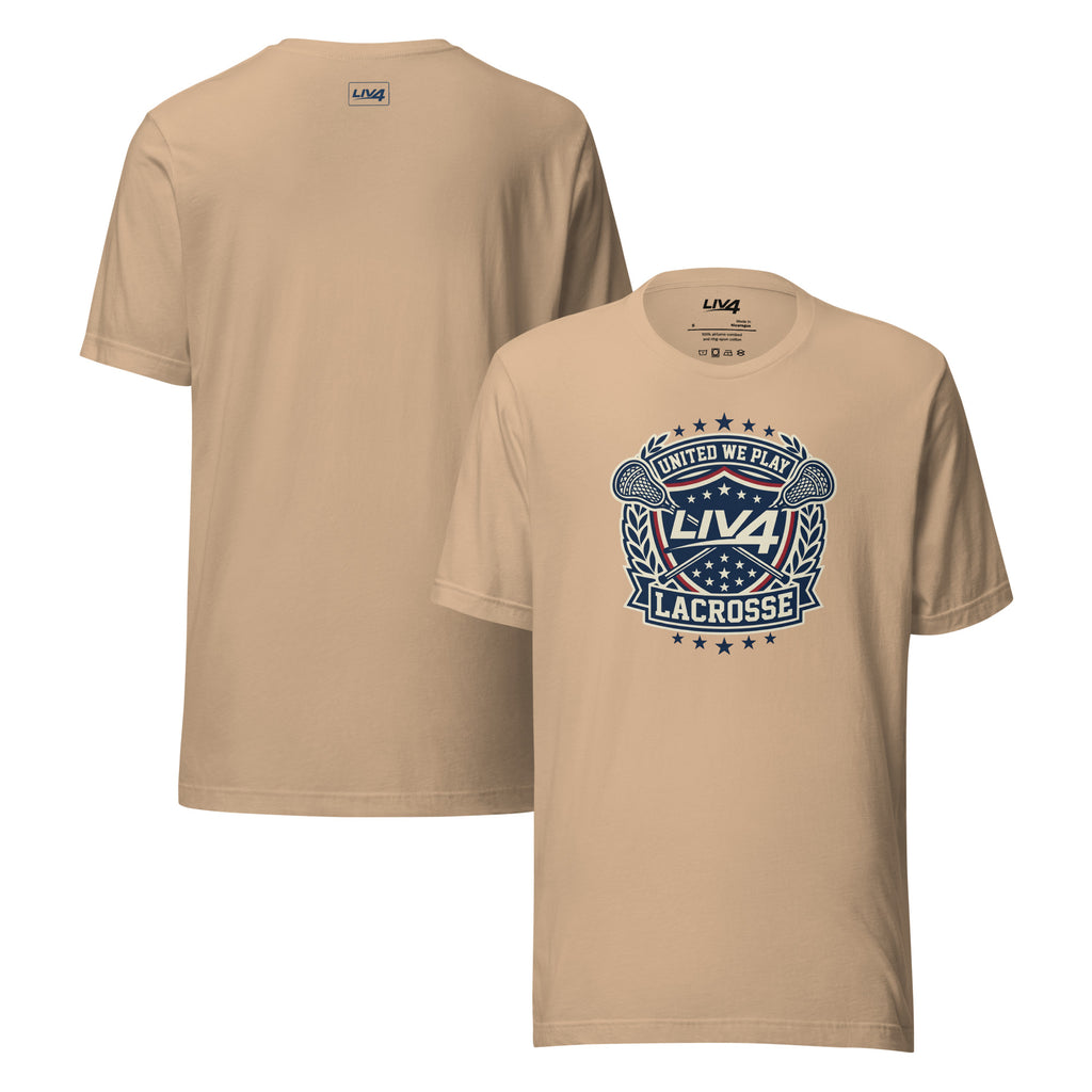 LIV 4 United We Play Lacrosse Unisex T-Shirt