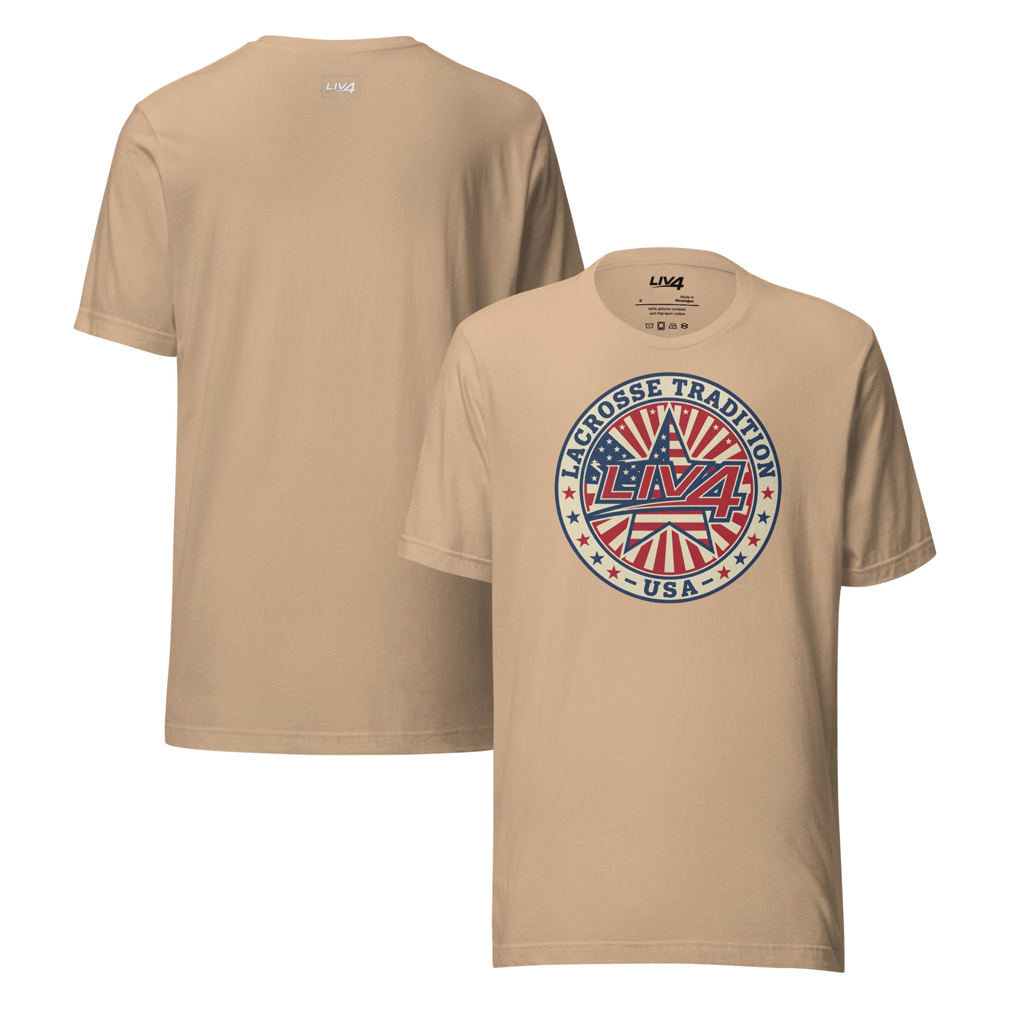 LIV 4 Lacrosse Tradition USA Unisex T-Shirt