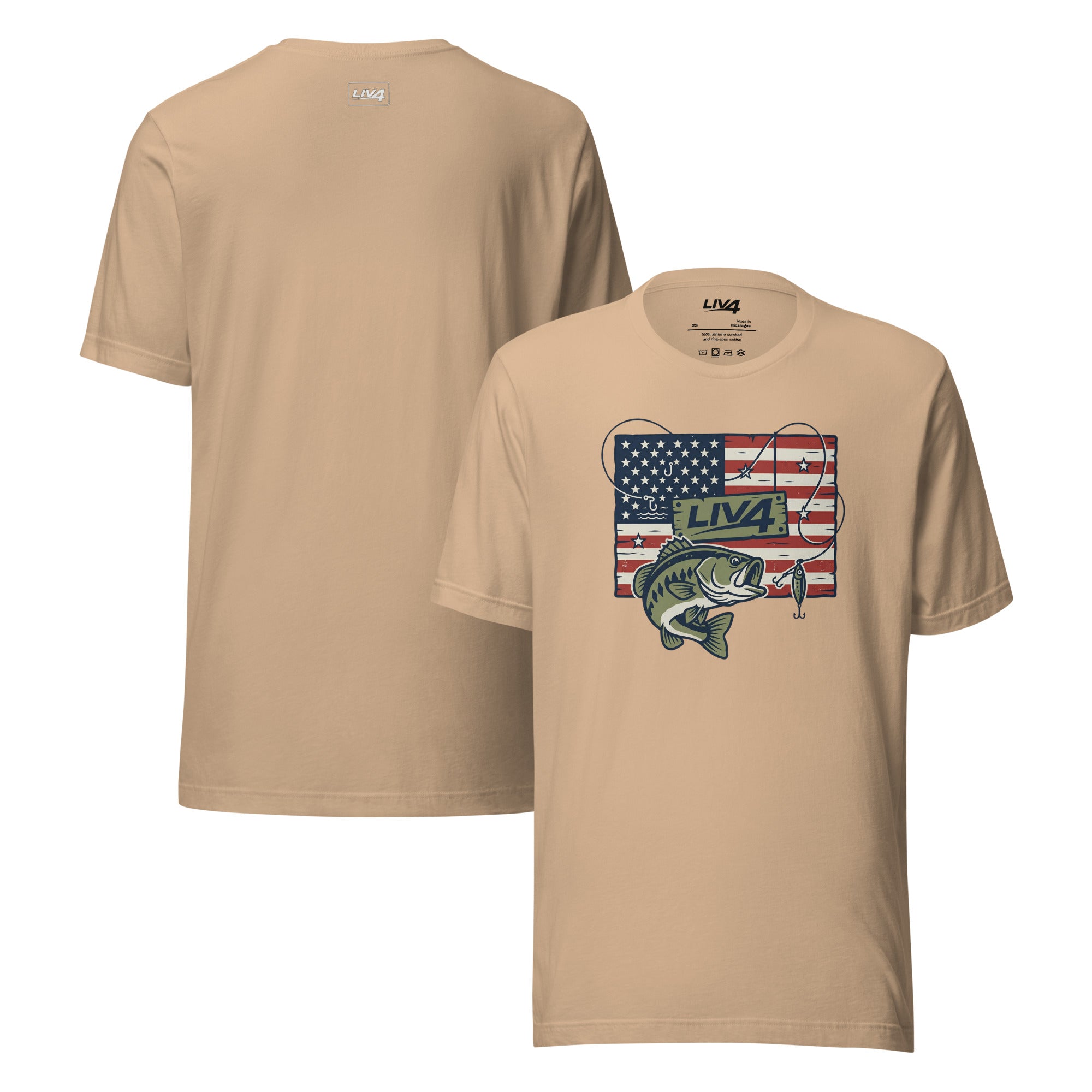 LIV 4 Bass Fishing Unisex T-Shirt