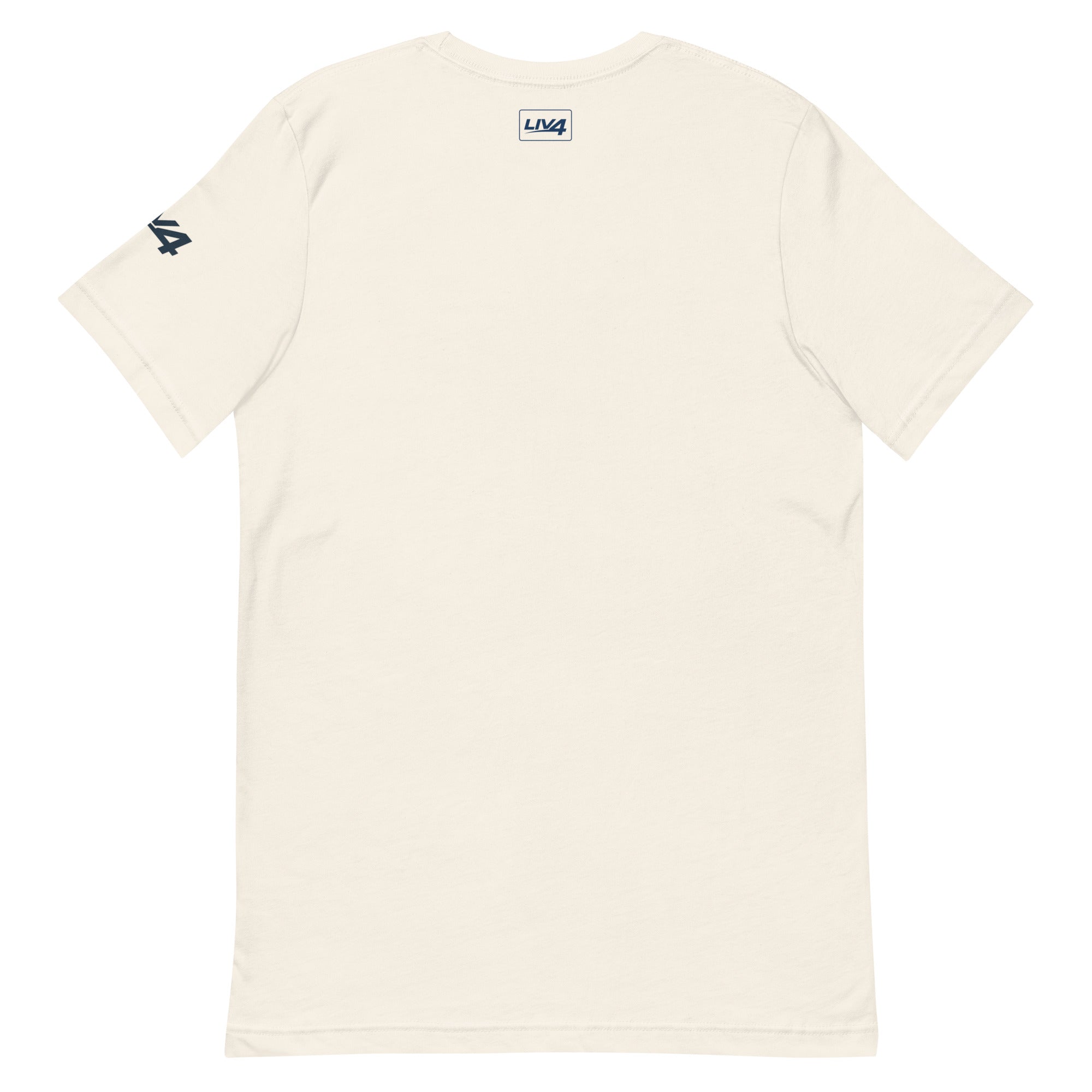 LIV 4 Soccer with USA Flag Unisex T-Shirt