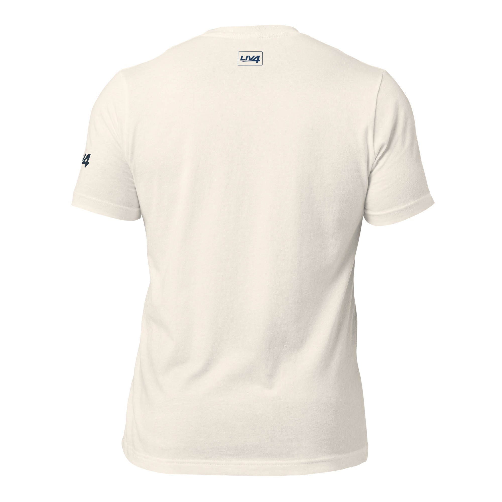 LIV 4 Soccer with USA Flag Unisex T-Shirt