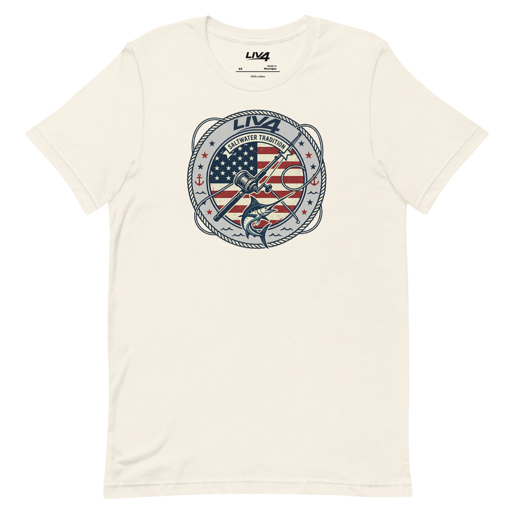 LIV 4 Saltwater Tradition Fishing Unisex T-Shirt