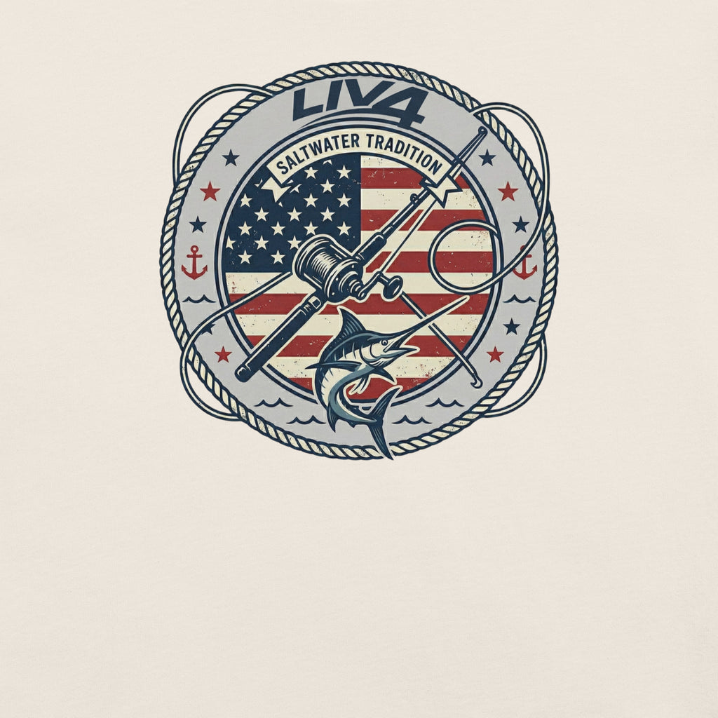 LIV 4 Saltwater Tradition Fishing Unisex T-Shirt