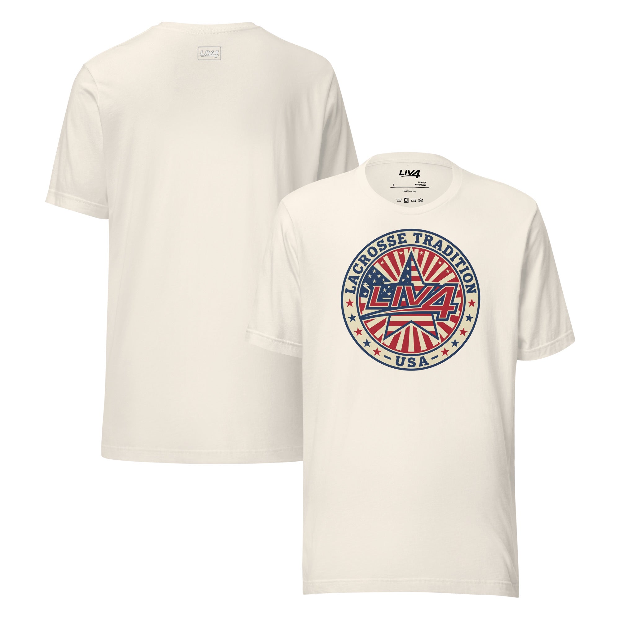 LIV 4 Lacrosse Tradition USA Unisex T-Shirt