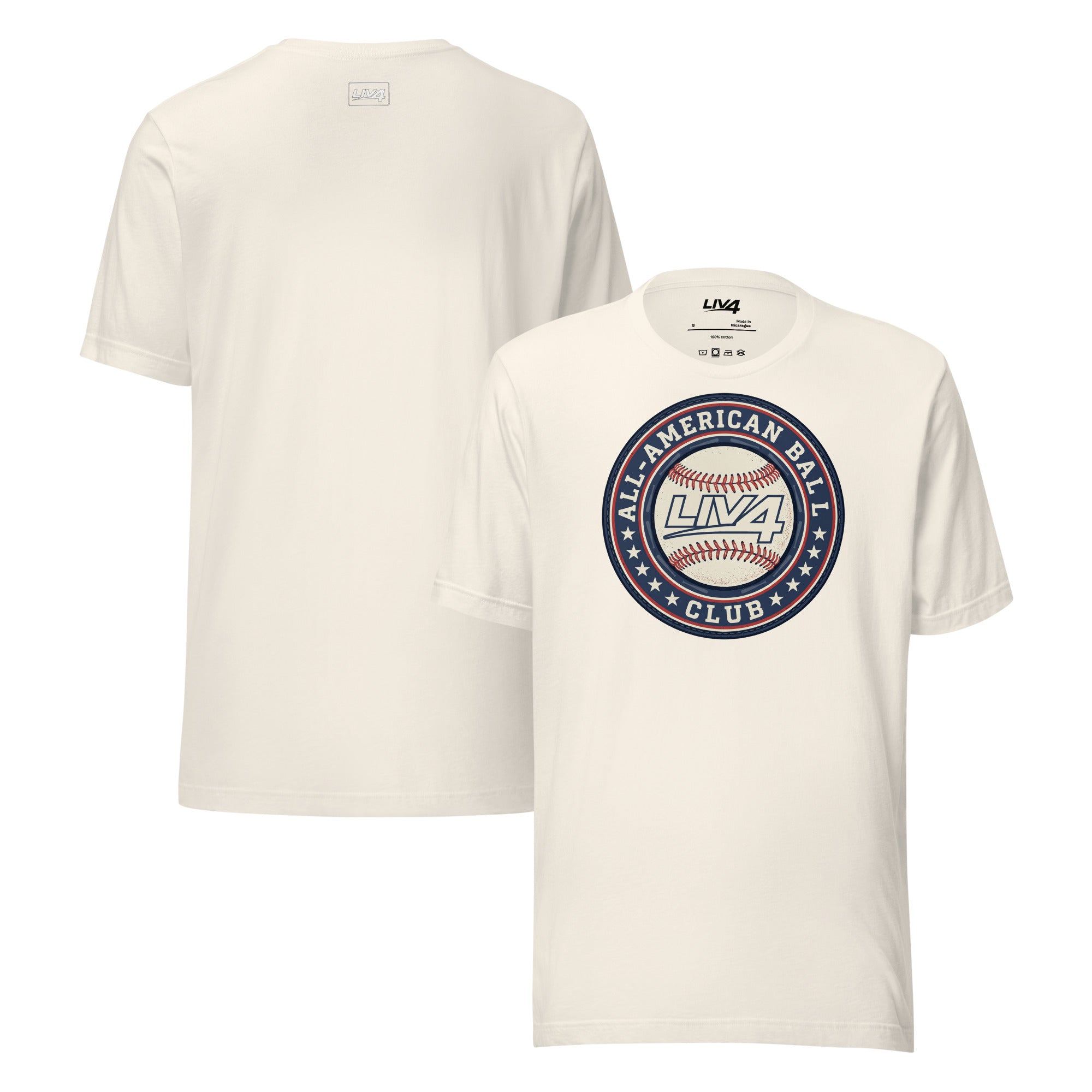 LIV 4 All American Ball Club Baseball Unisex T-Shirt