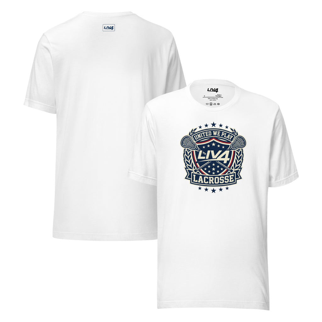 LIV 4 United We Play Lacrosse Unisex T-Shirt