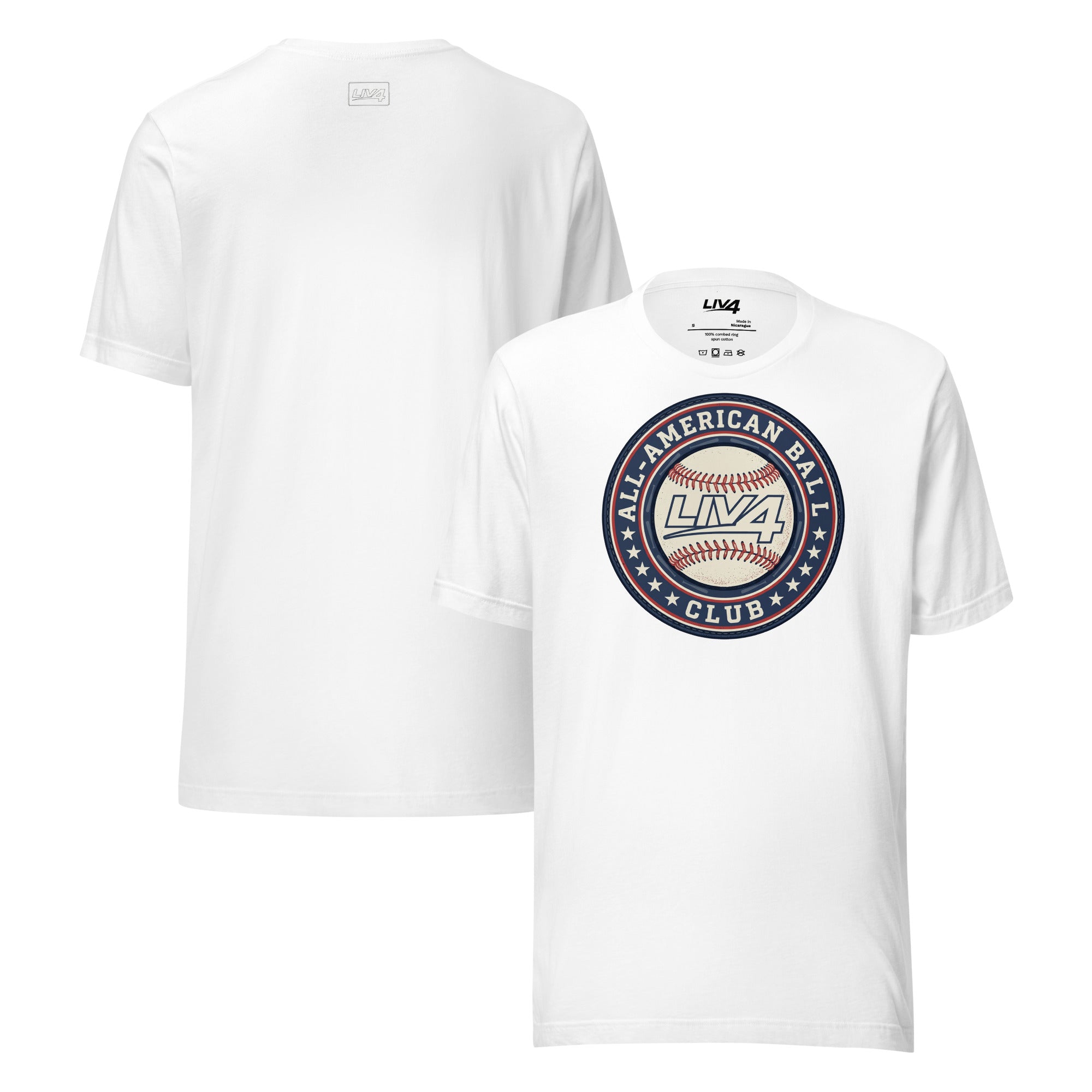 LIV 4 All American Ball Club Baseball Unisex T-Shirt