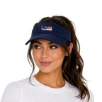 LIV 4 Patriotic Visor | Moisture Wicking and Velcro