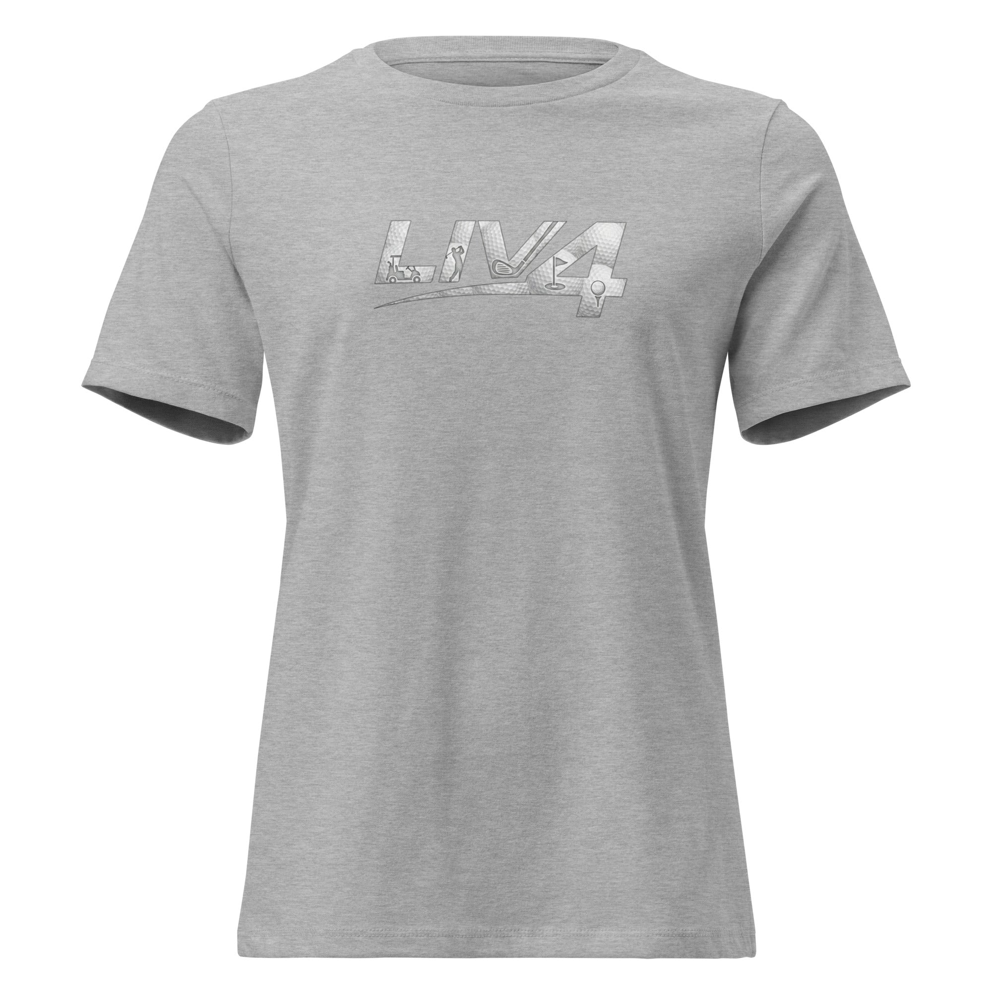 LIV 4 Golf - Women's Relaxed T-Shirt