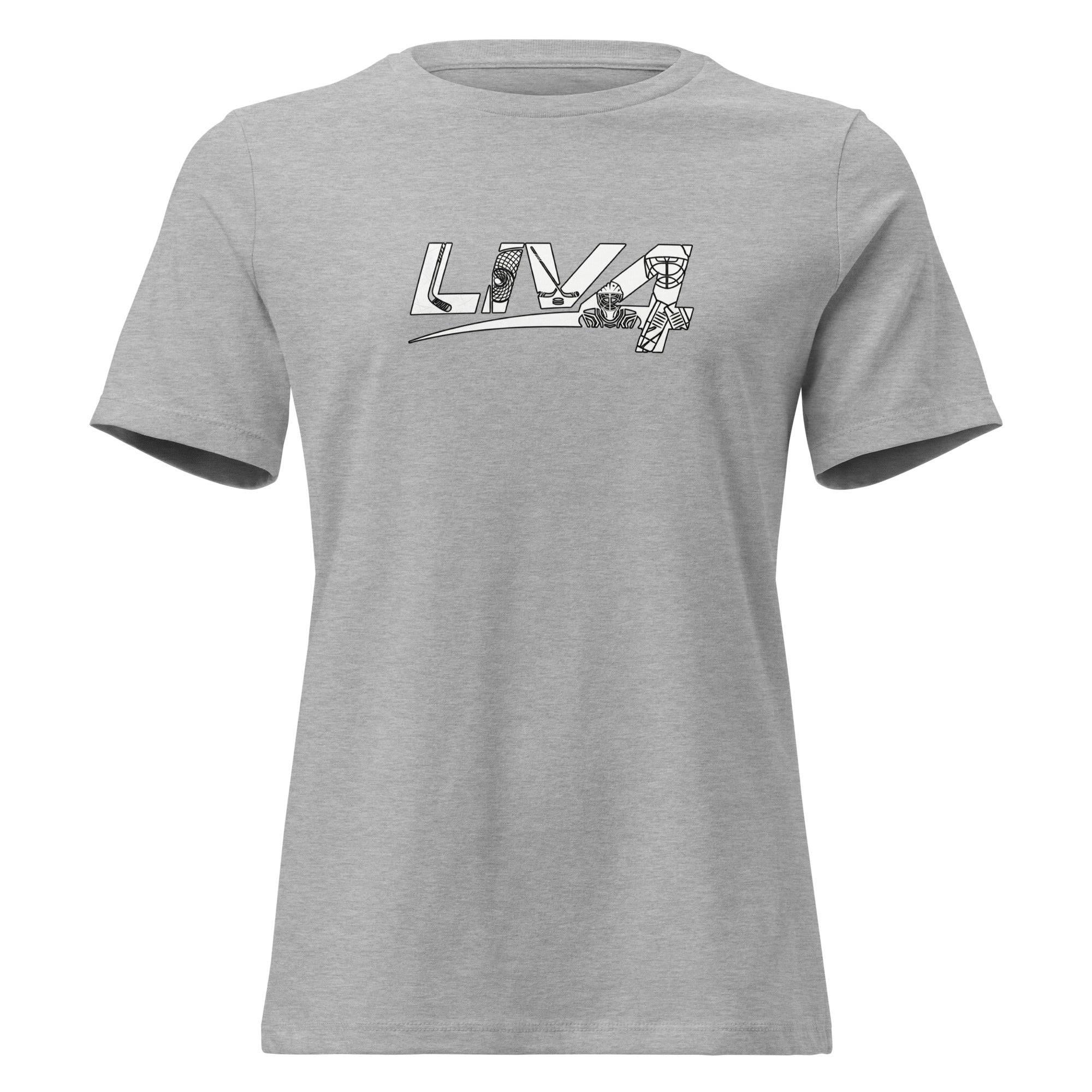 LIV 4 Hockey Icons - Women's Relaxed T-Shirt