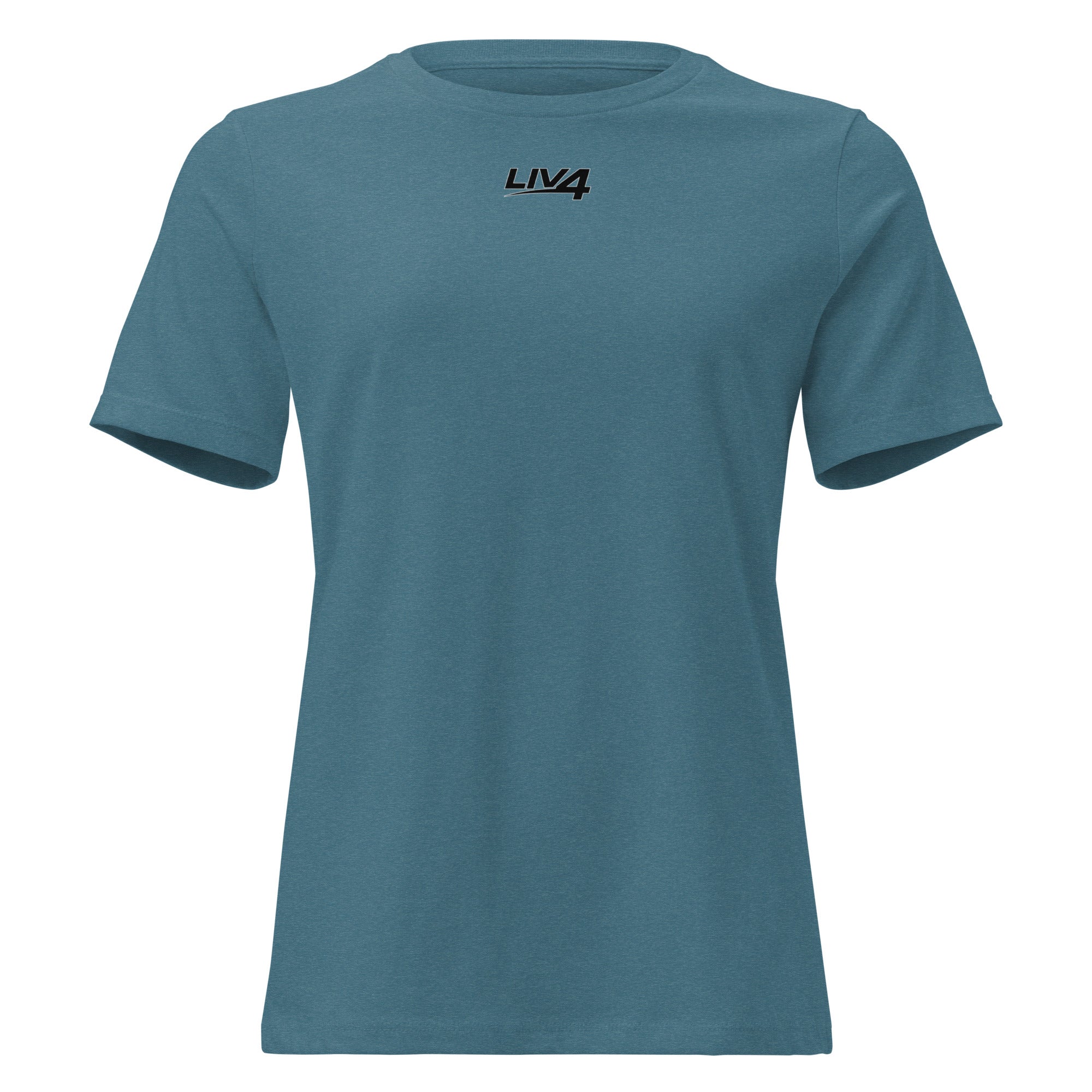 LIV 4 Women's Relaxed T-Shirt | Black Logo