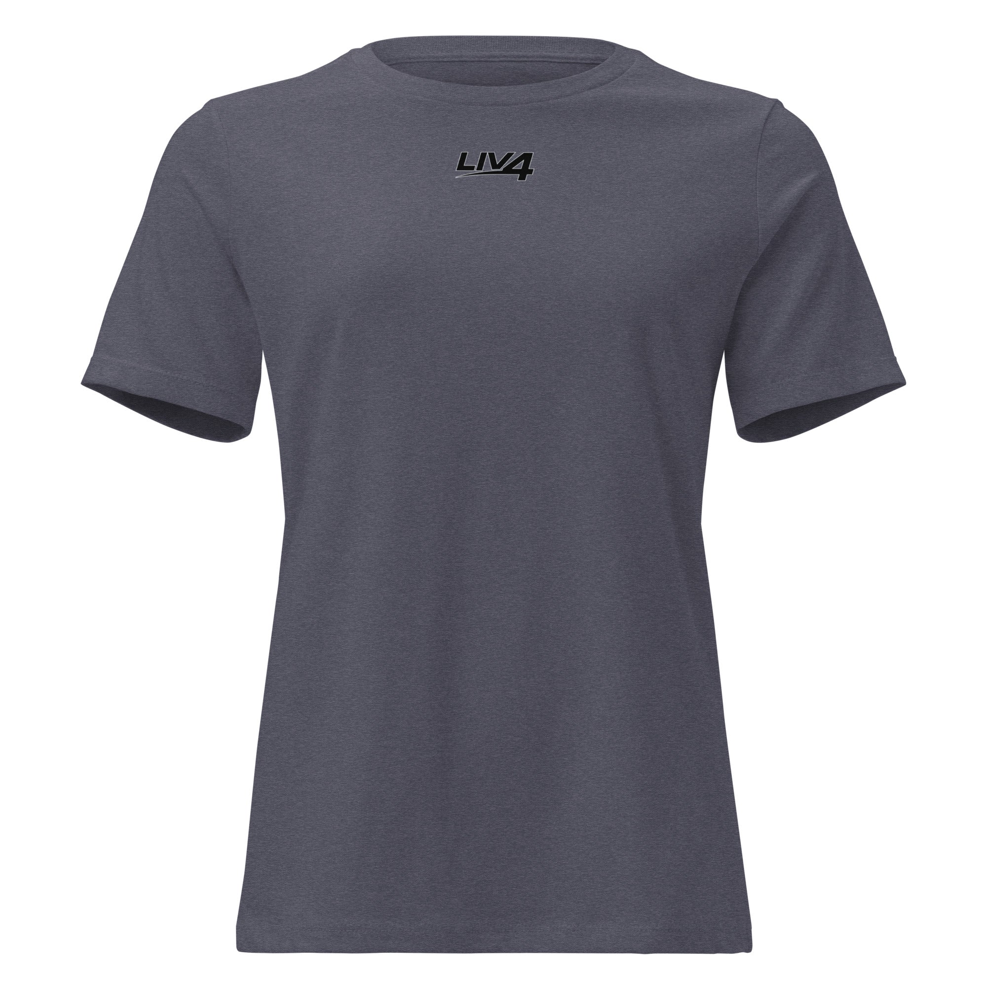 LIV 4 Women's Relaxed T-Shirt | Black Logo