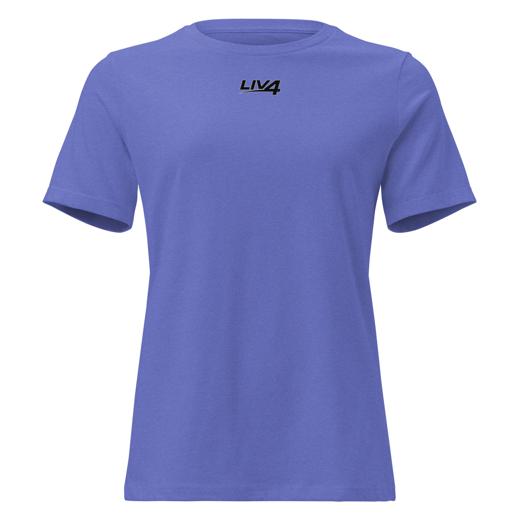 LIV 4 Women's Relaxed T-Shirt | Black Logo