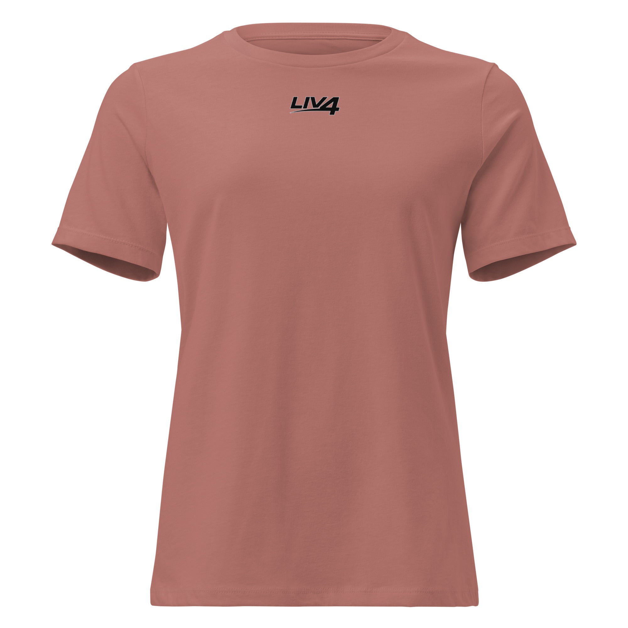 LIV 4 Women's Relaxed T-Shirt | Black Logo