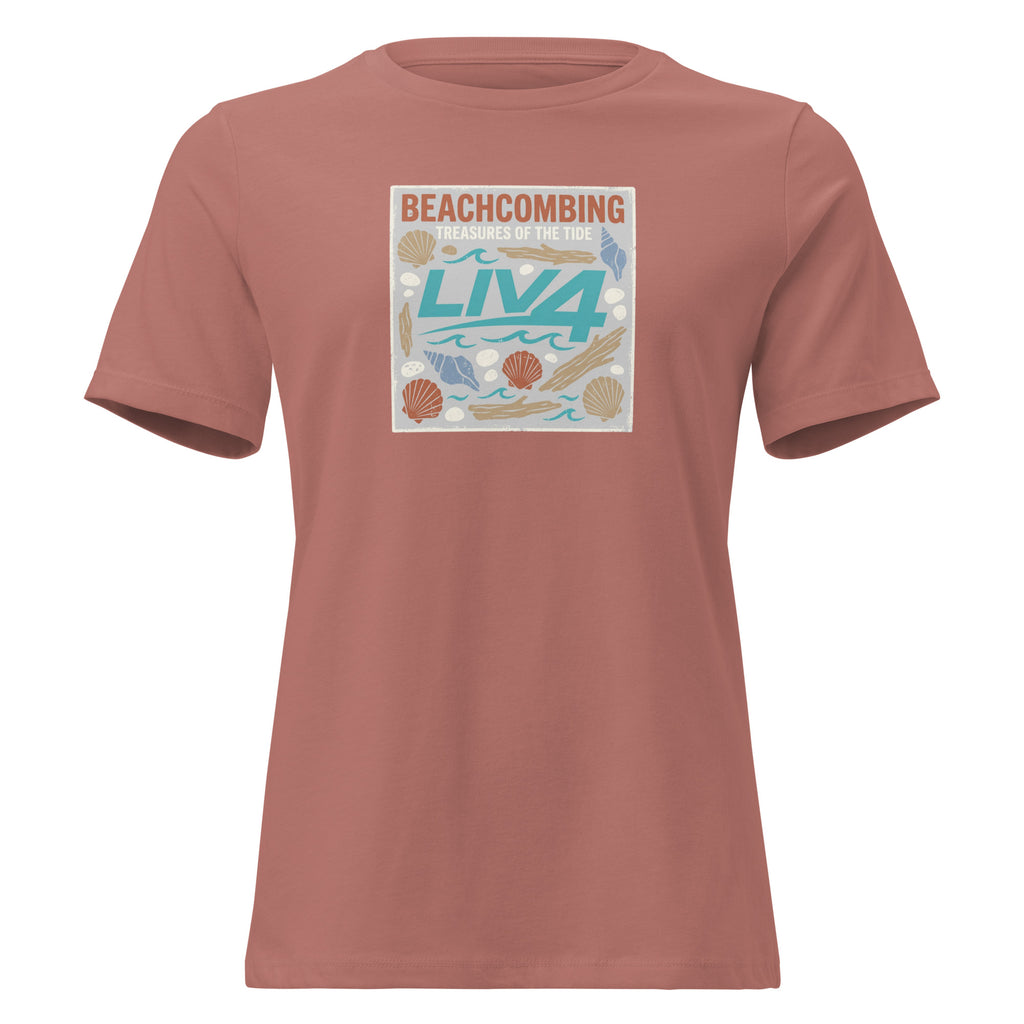 LIV 4 Beachcombing - Women's Relaxed T-Shirt