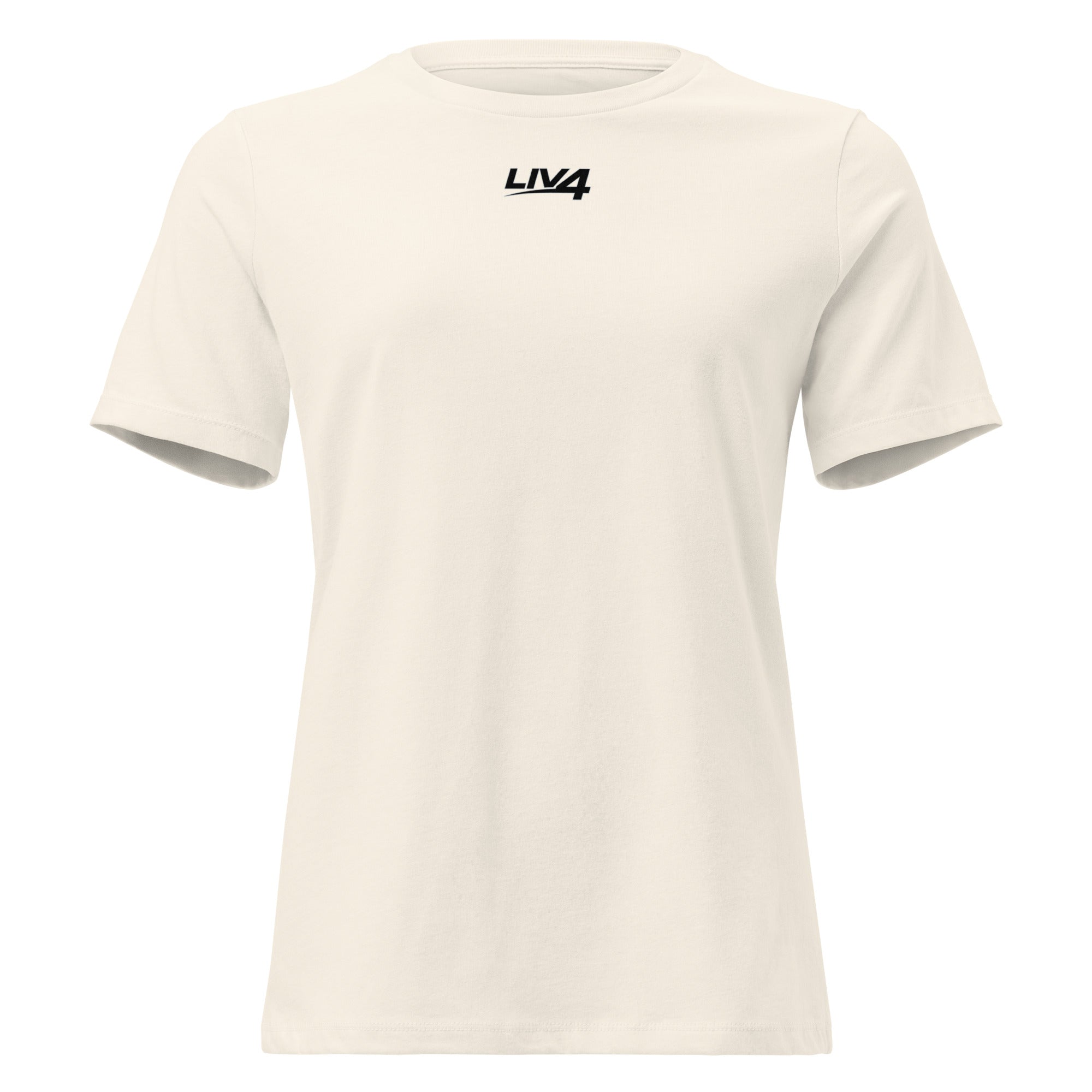 LIV 4 Women's Relaxed T-Shirt | Black Logo